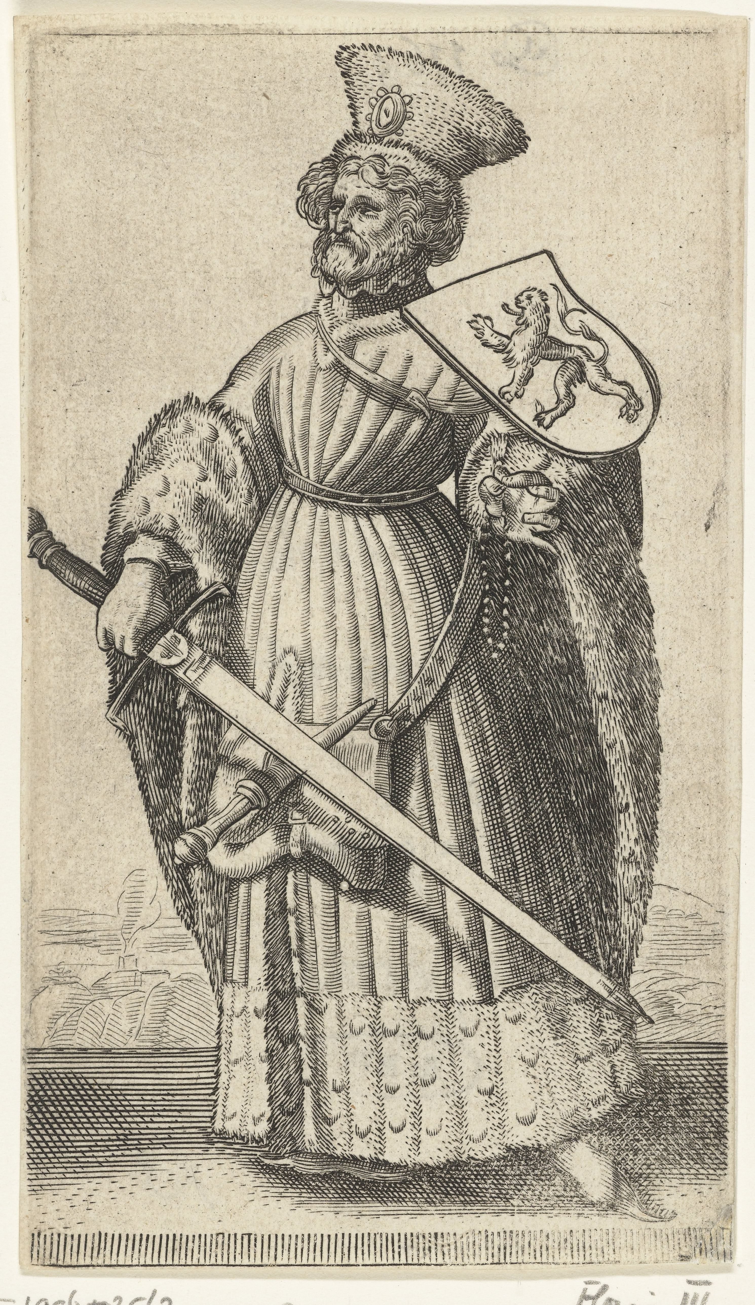 Portret van Floris III, graaf van Holland
