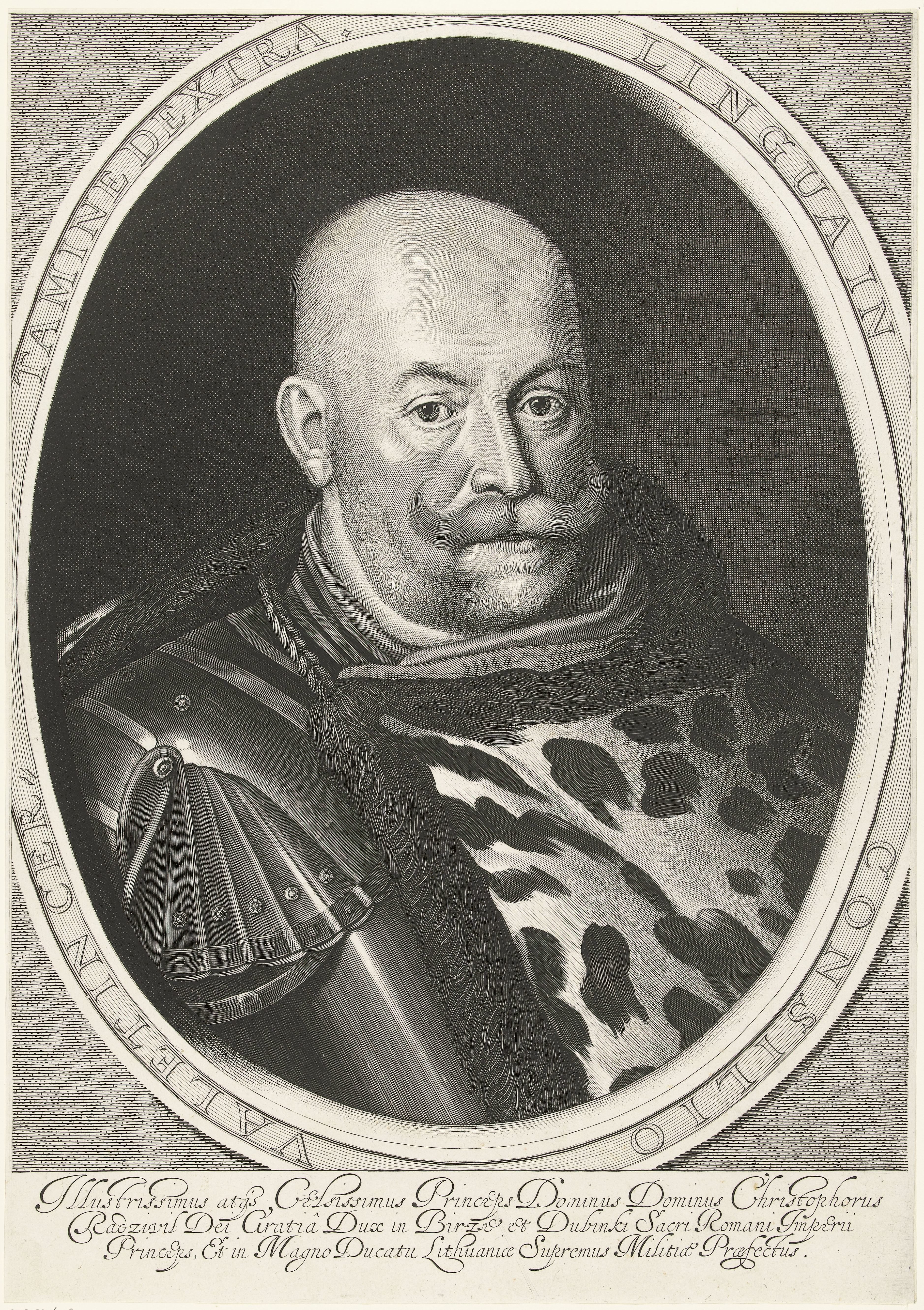 Portret van Christoph Radziwill