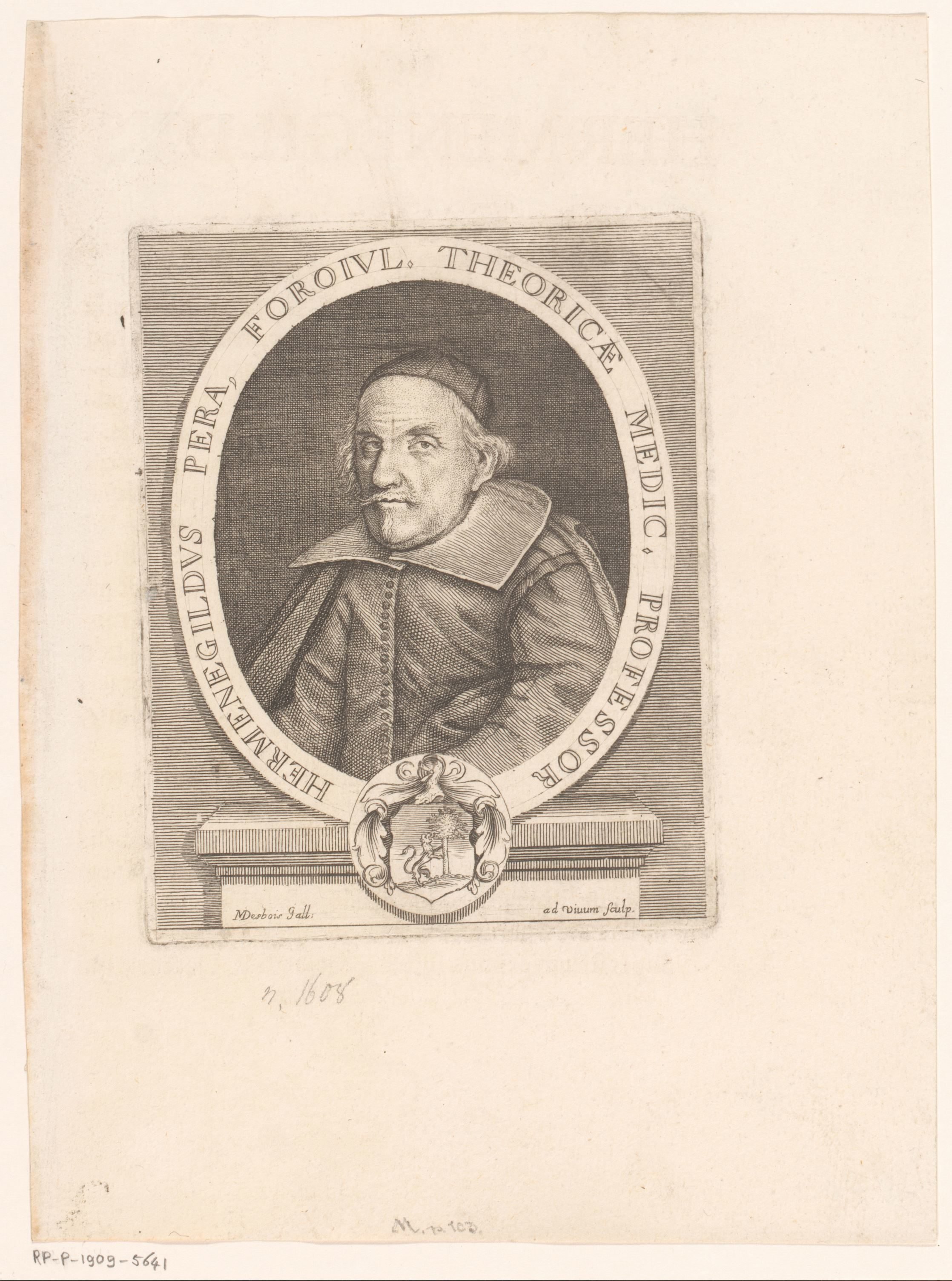 Portret van Ermenegildo Pera