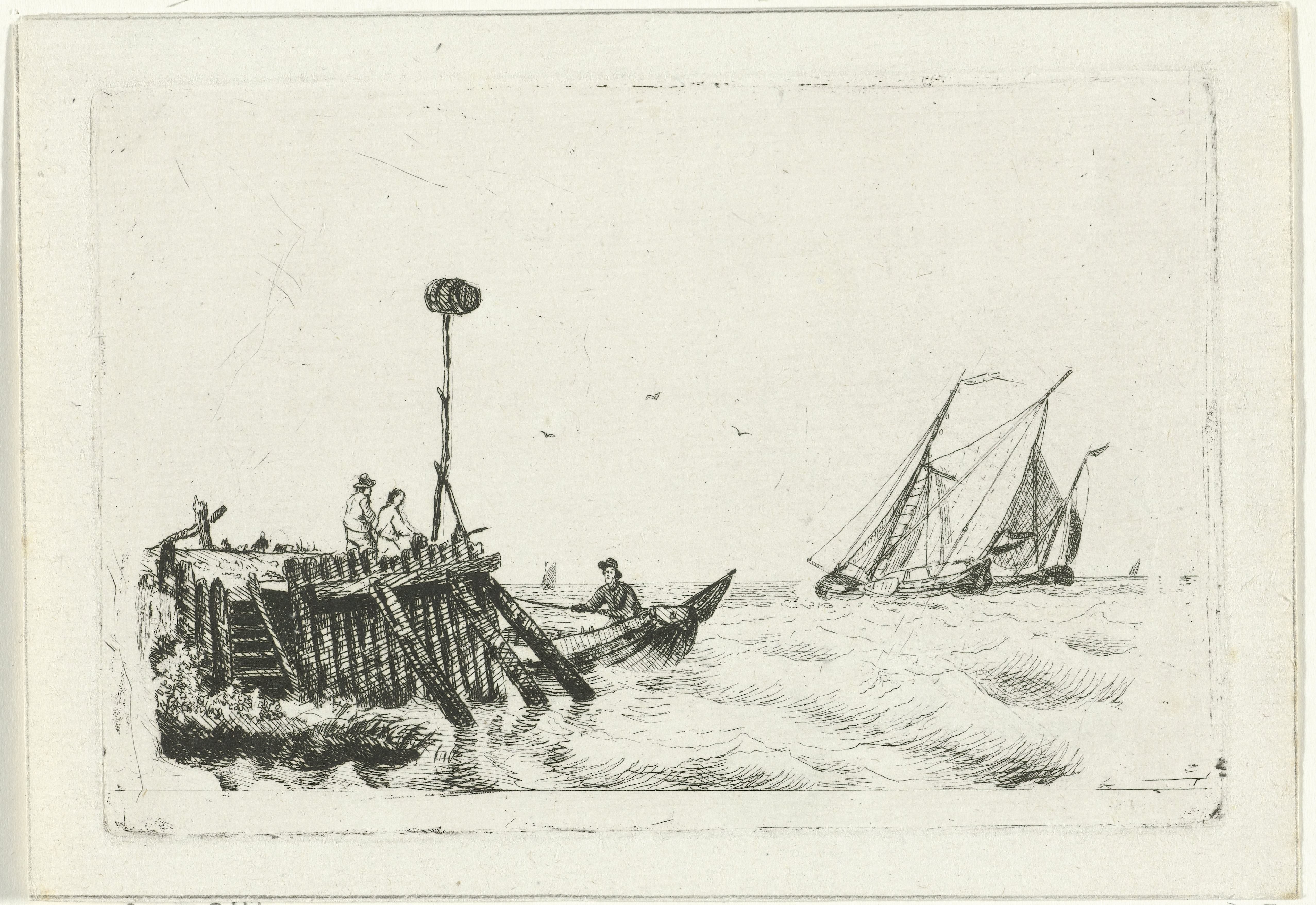 Pier aan water