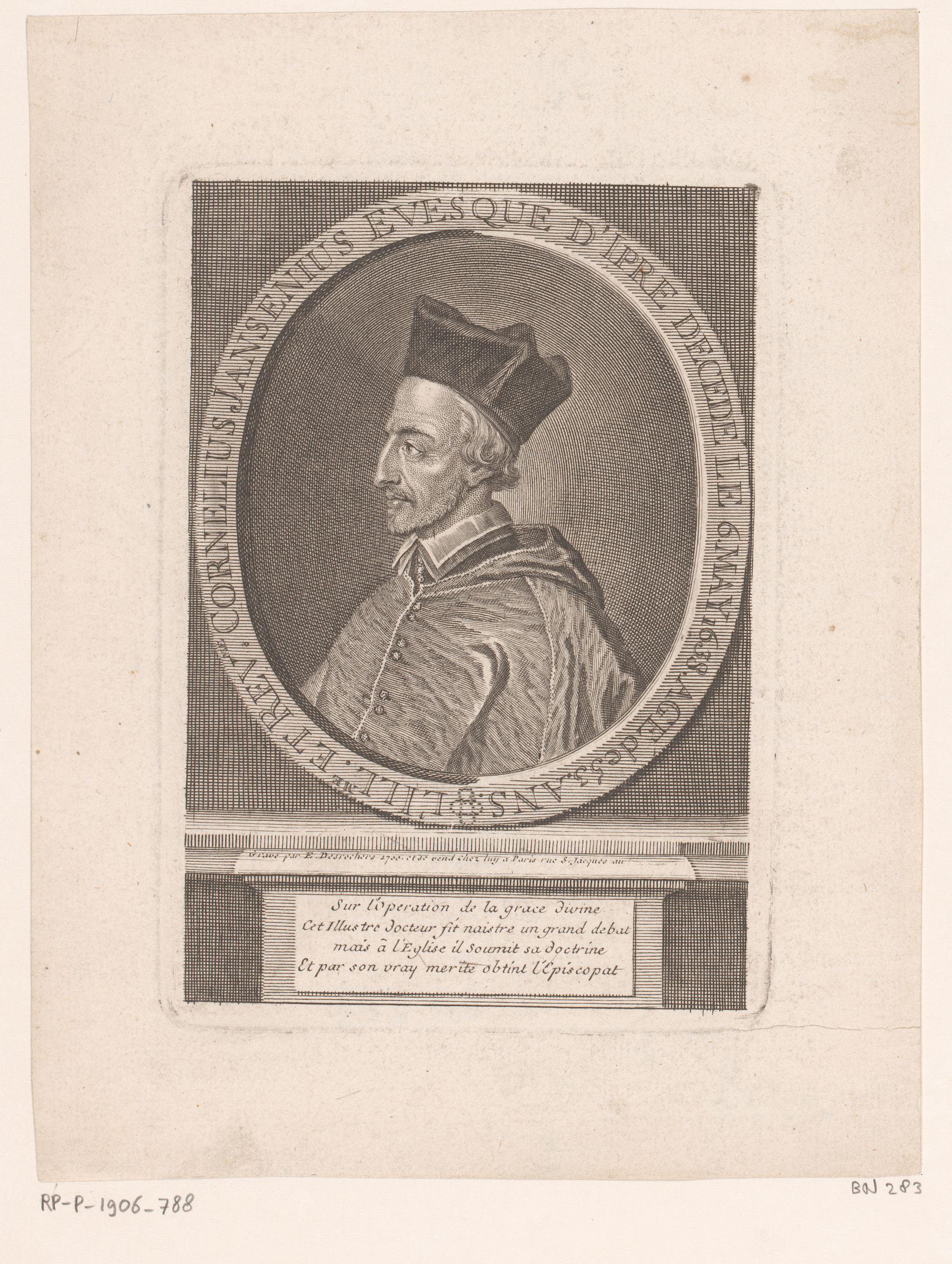 Portret van Cornelius Jansenius