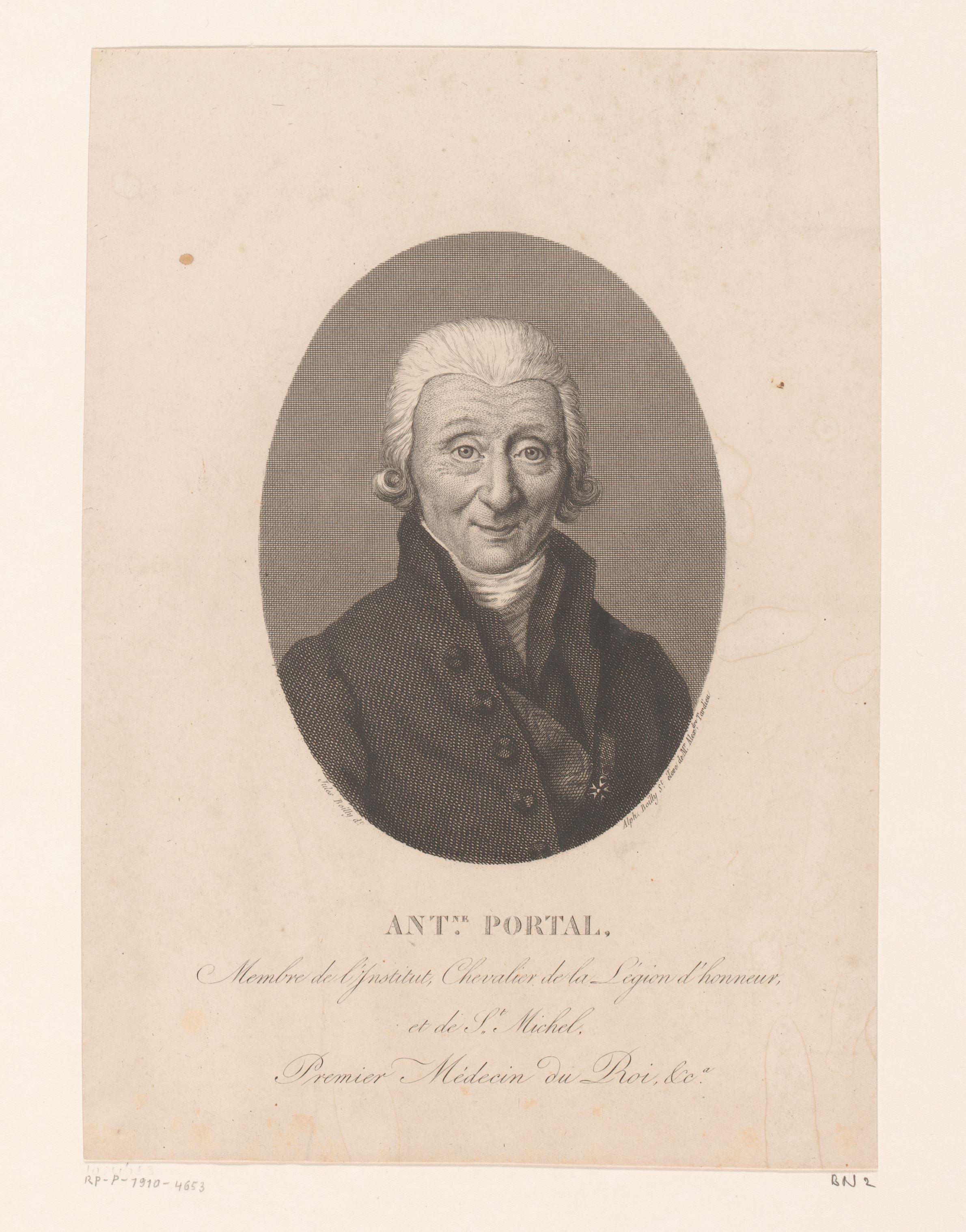 Portret van Antoine Portal