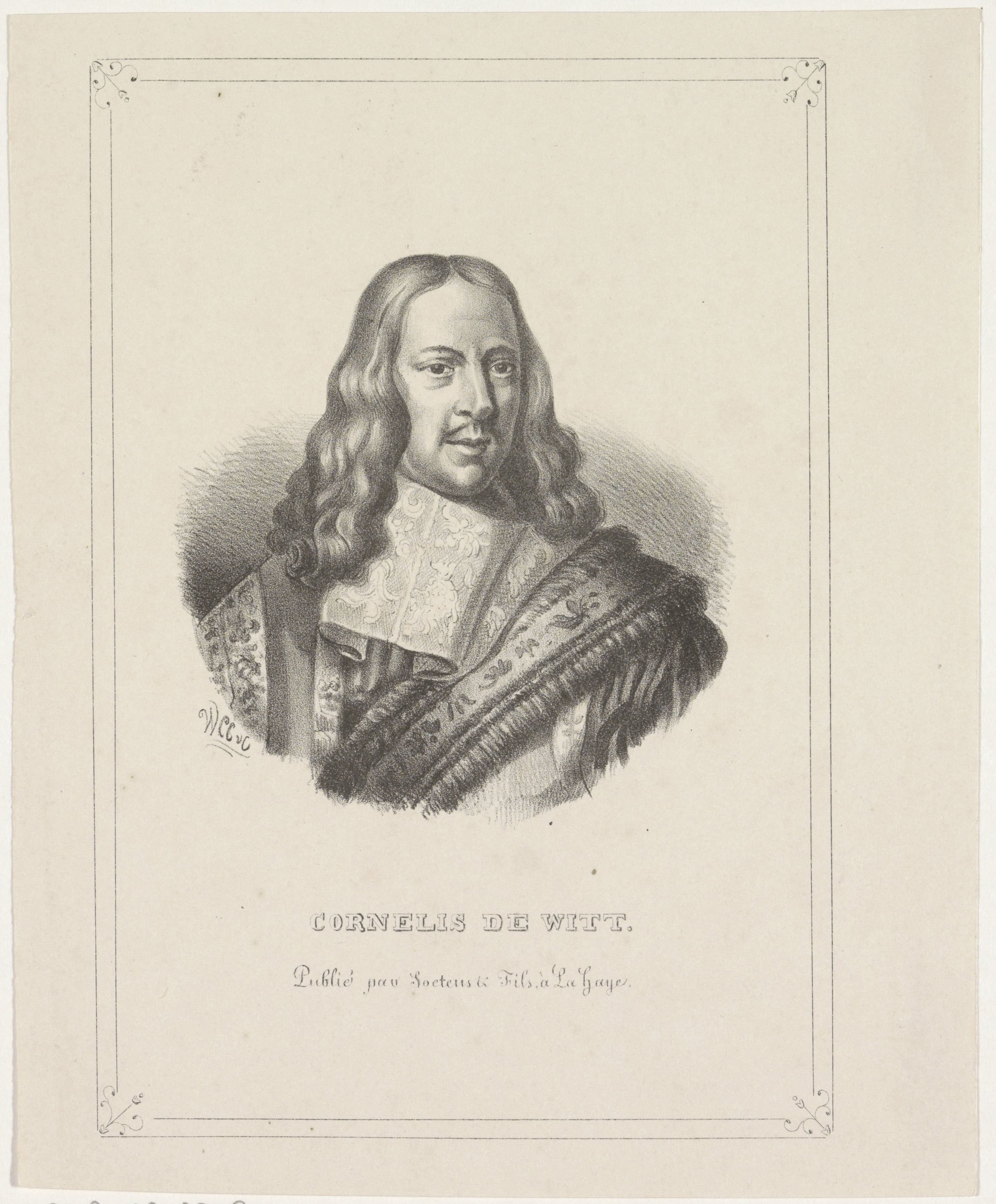 Portret van Cornelis de Witt
