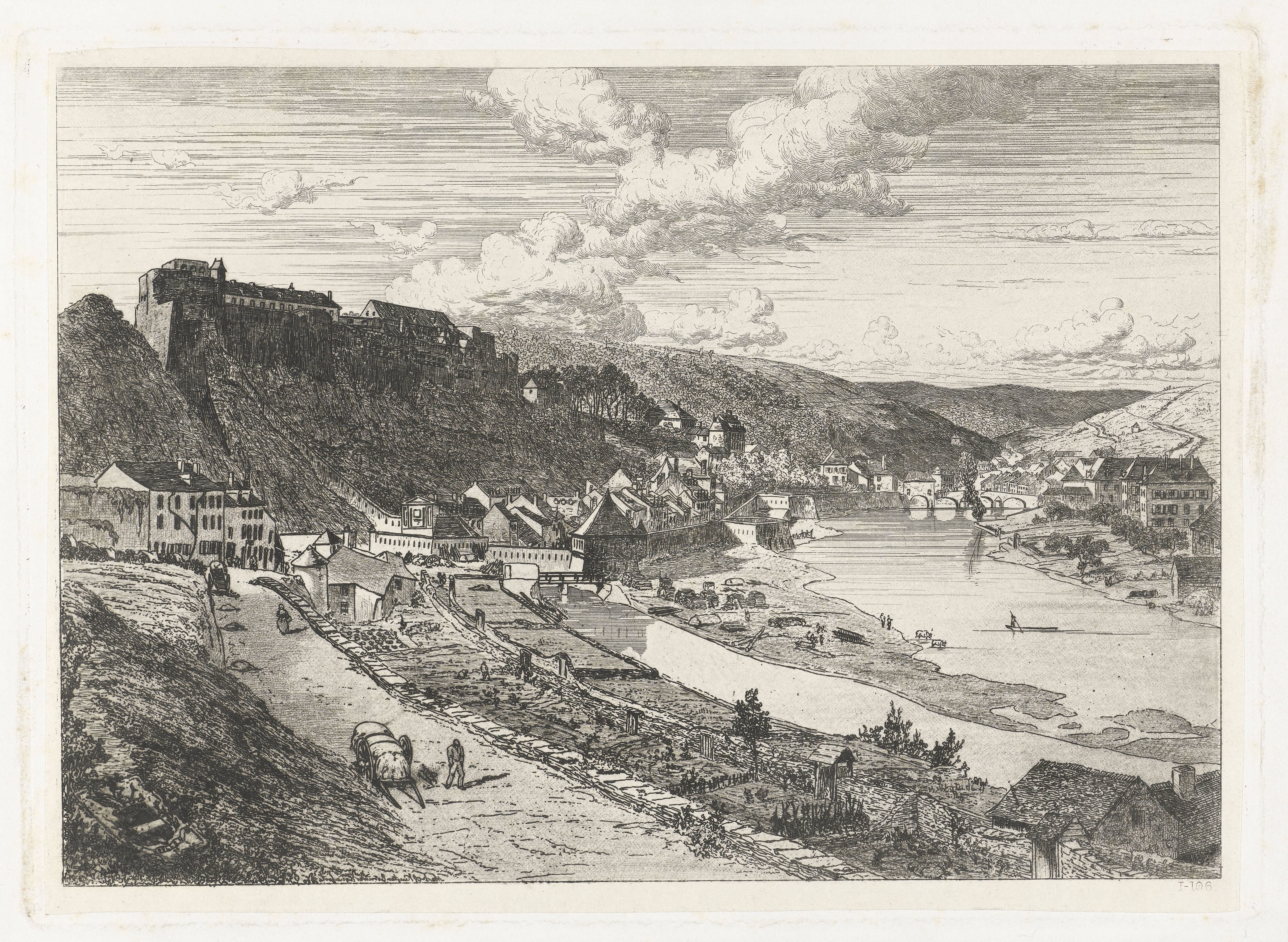 Gezicht op Bouillon