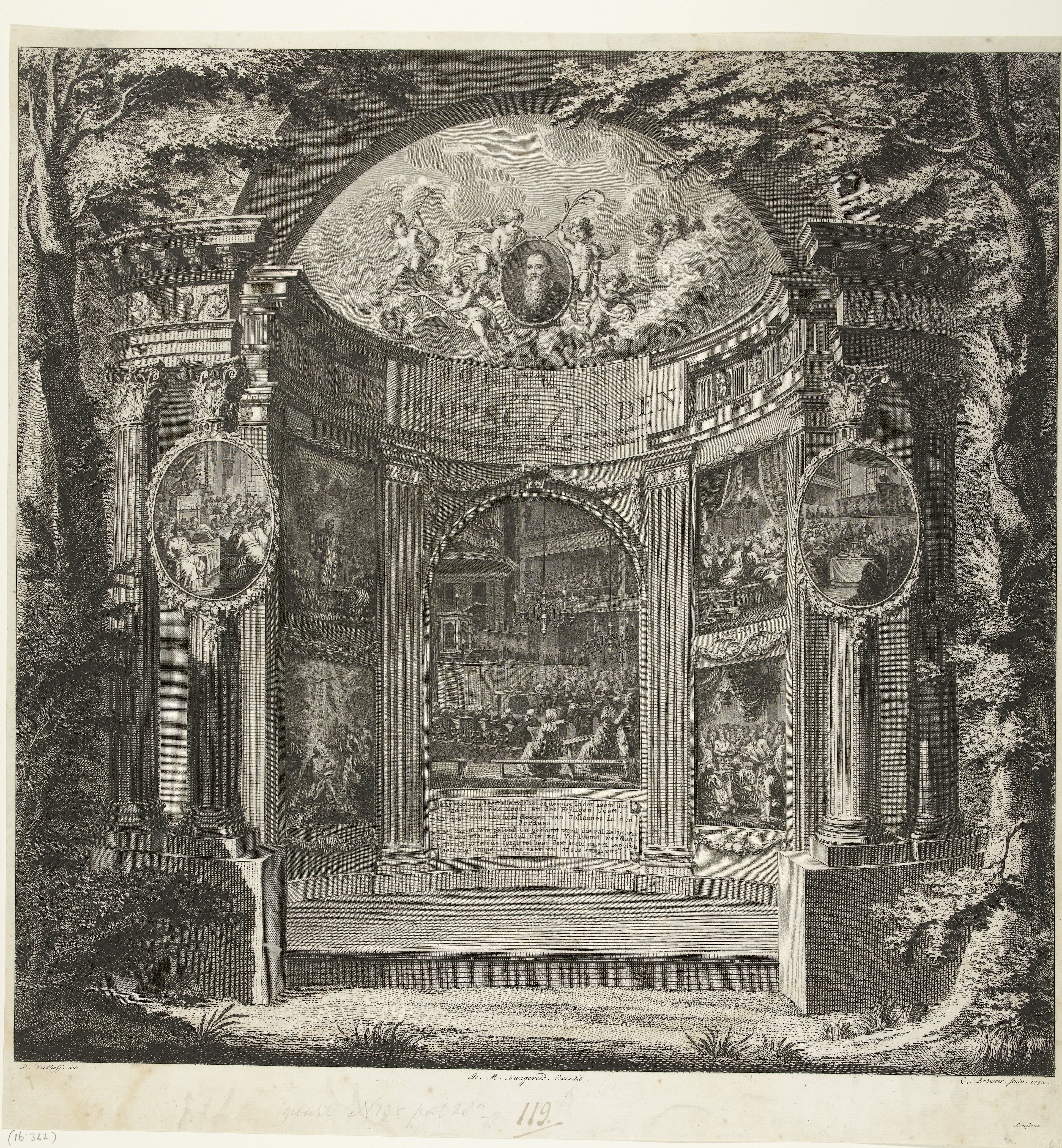 Monument voor de Doopsgezinden