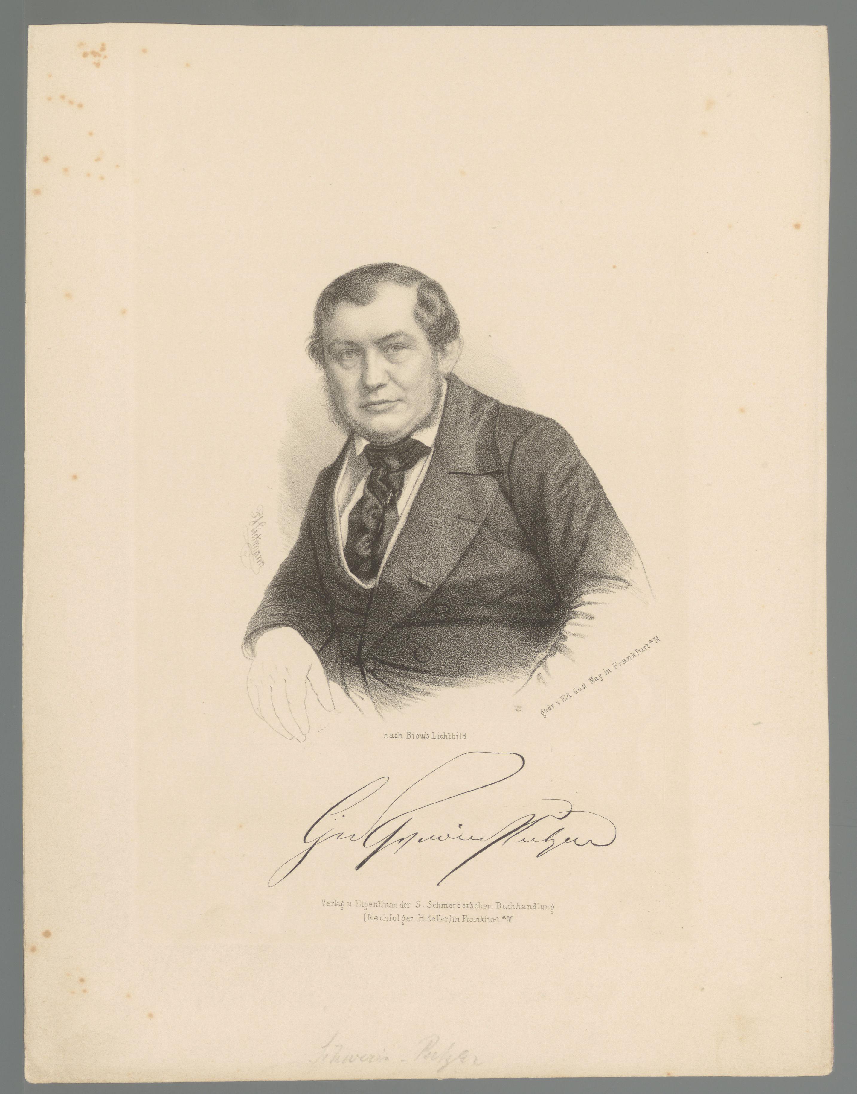 Portret van Maximilian von Schwerin-Putzar