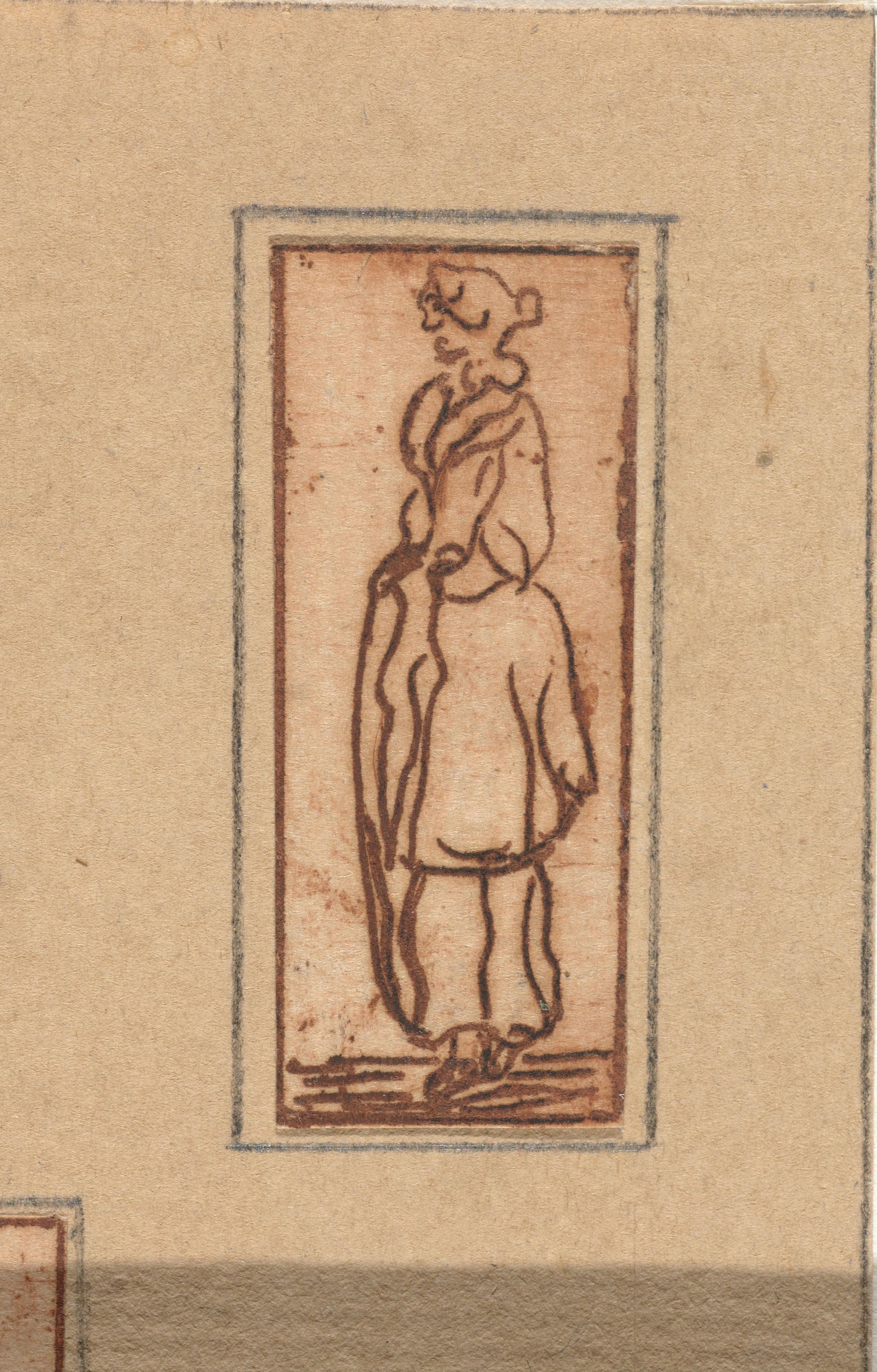 Staande vrouw