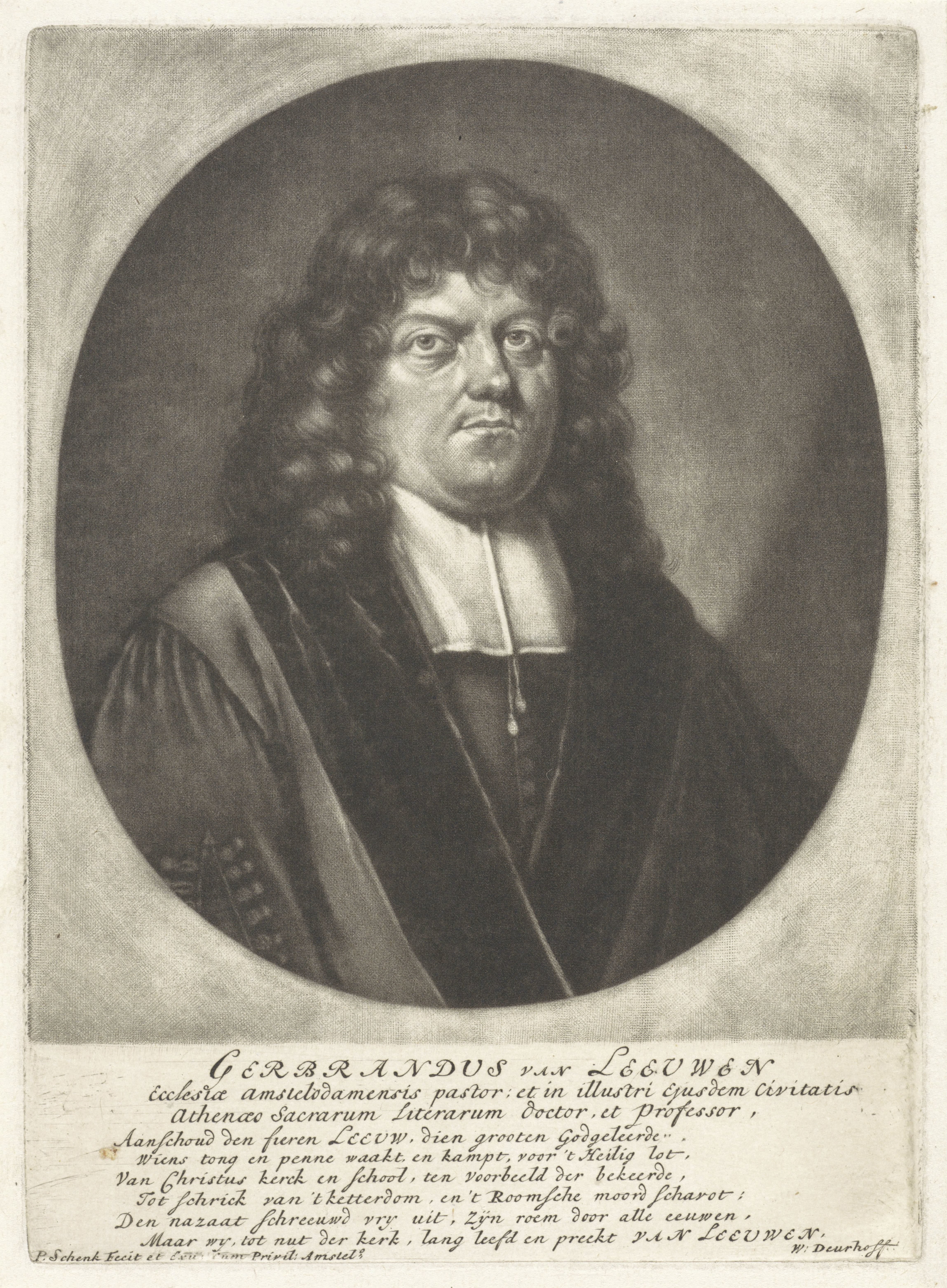 Portret van Gerbrand van Leeuwen