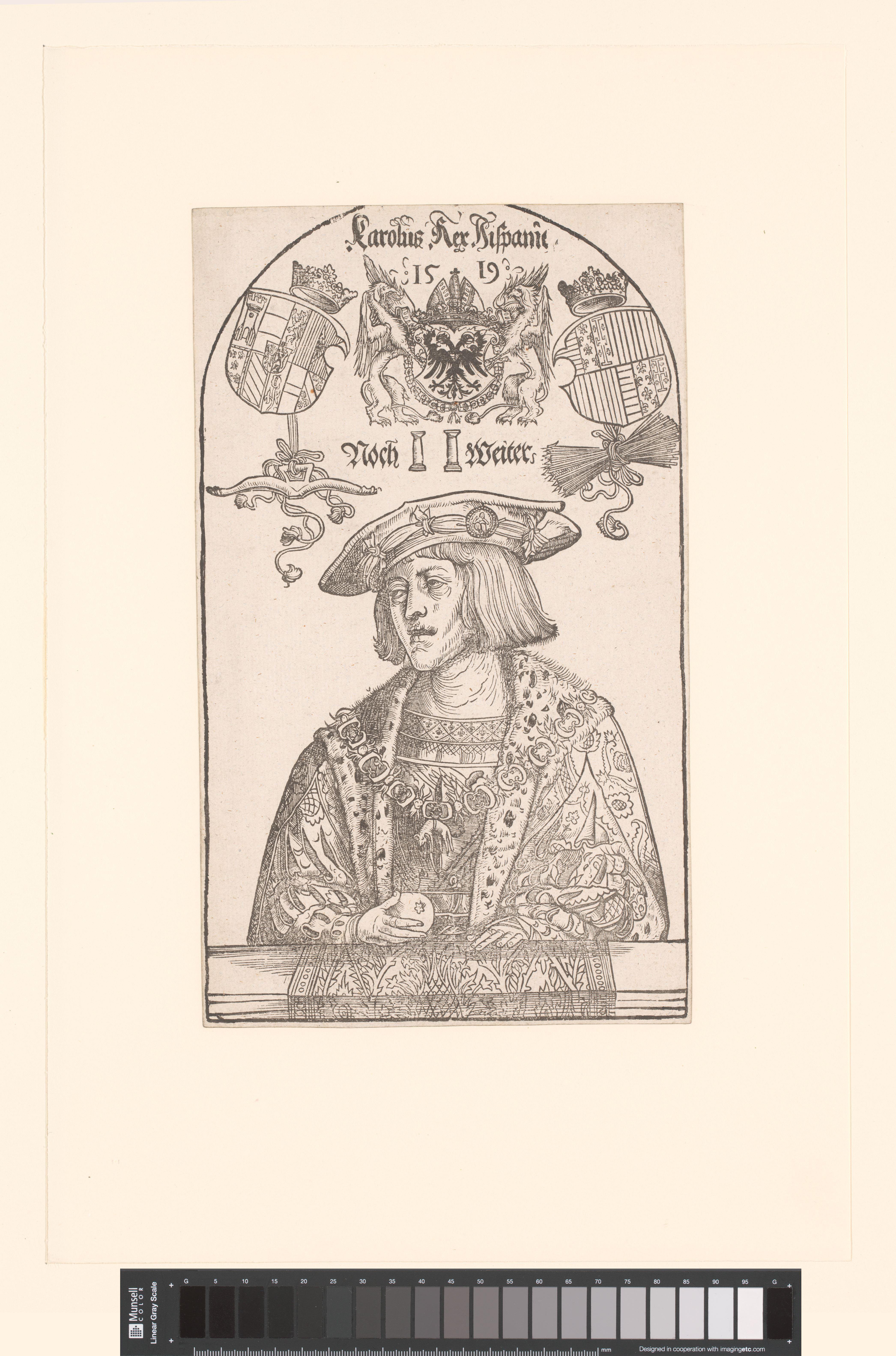 Portret van keizer Karel V