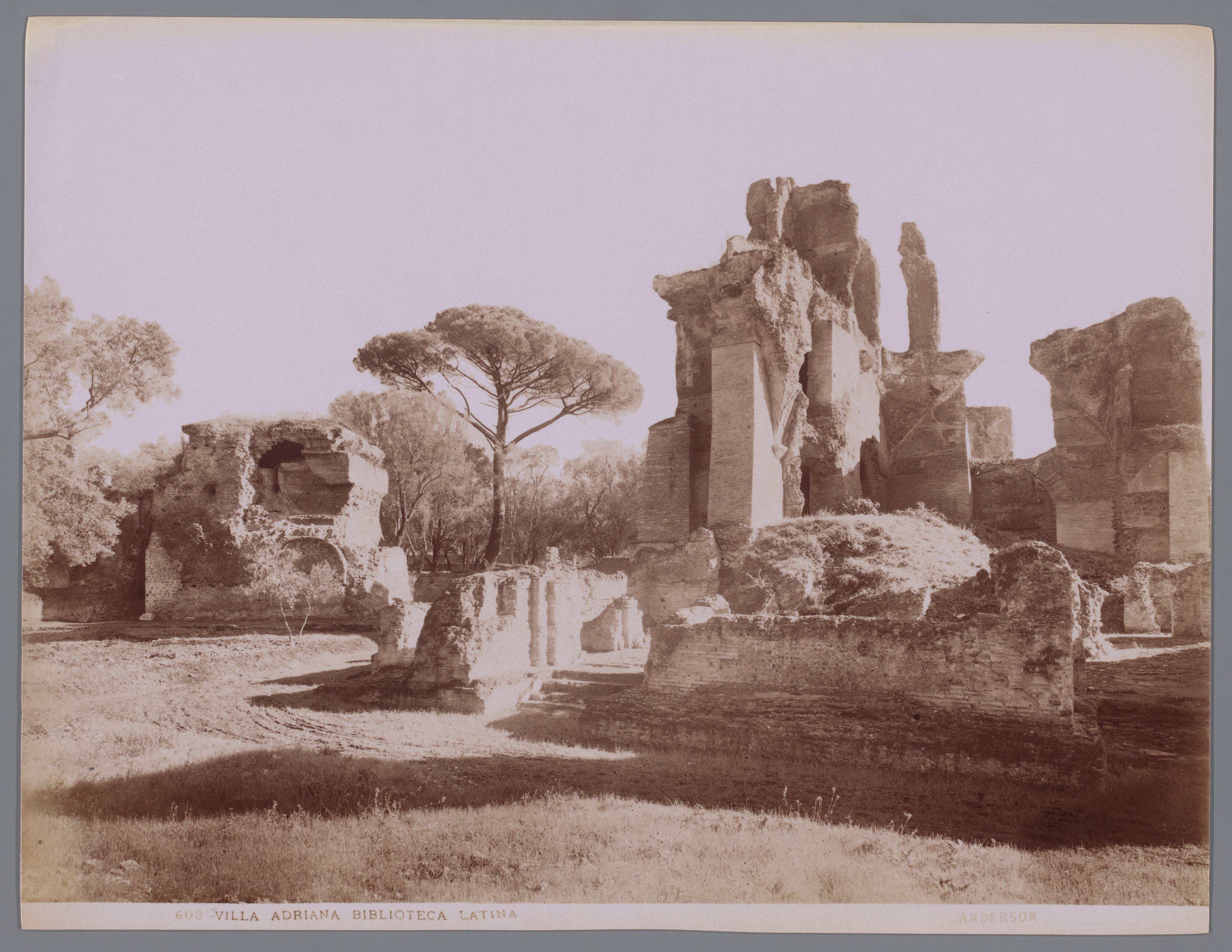 Villa Adriana nabij Tivoli