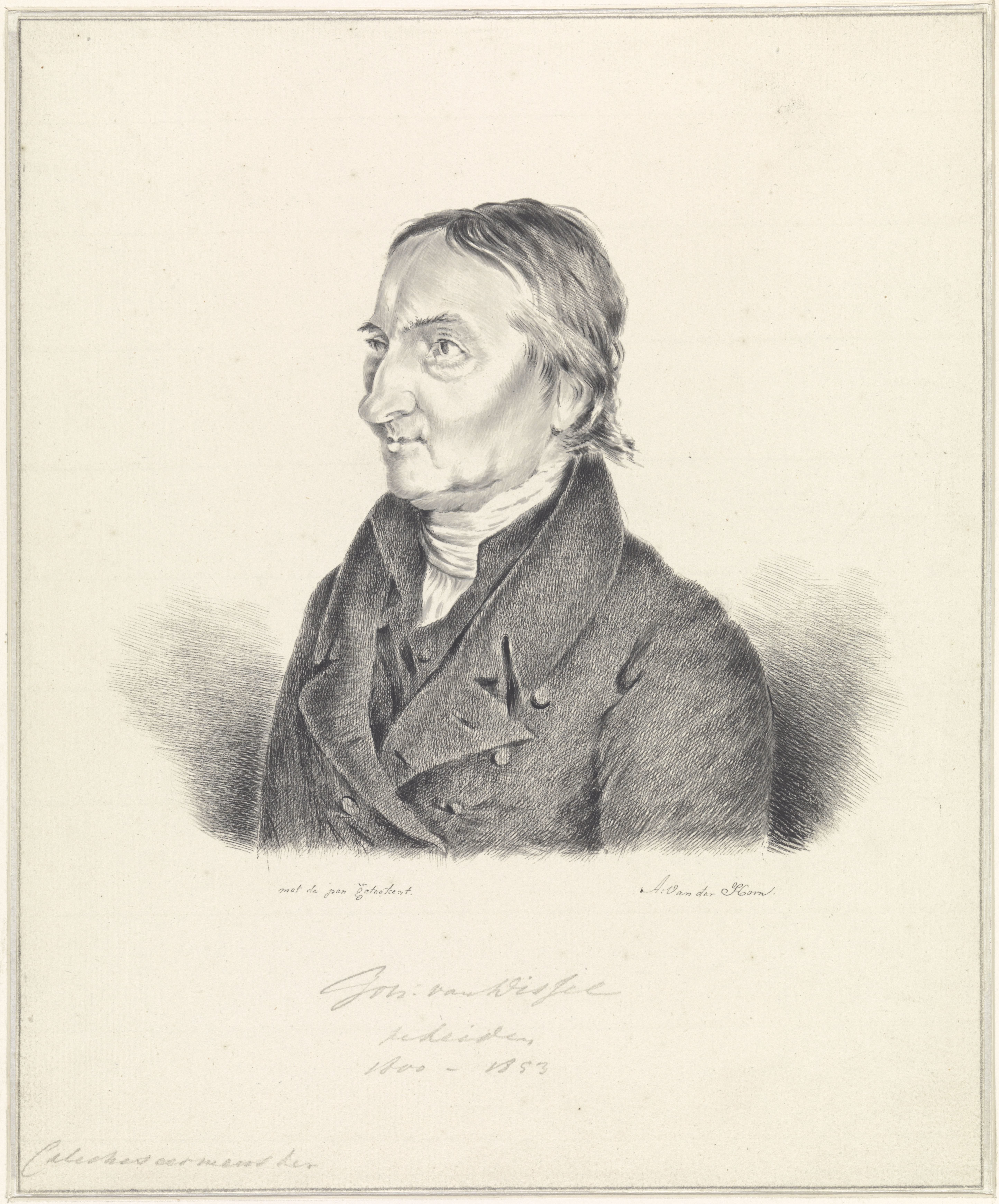Portret van Johan van Dissel