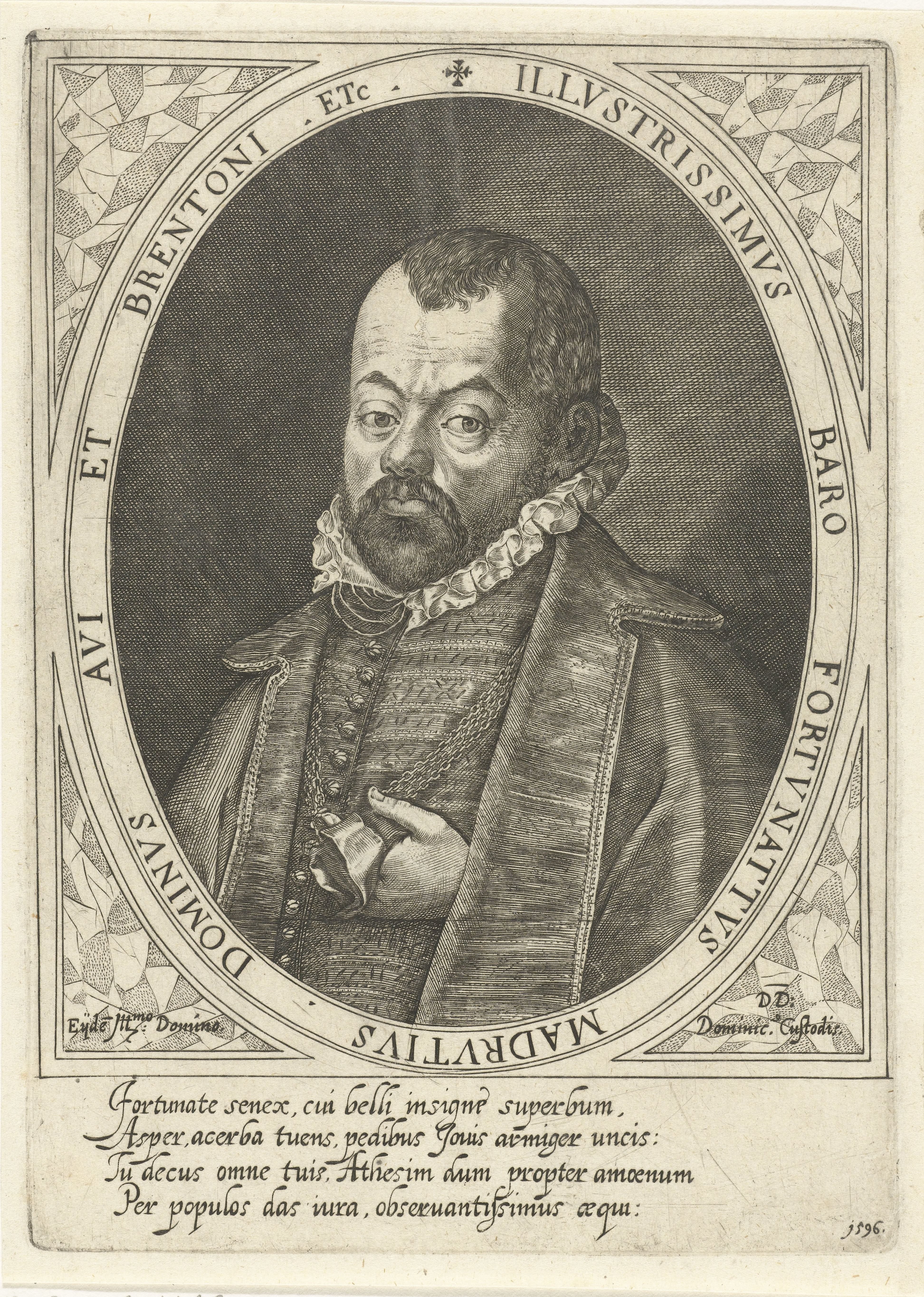 Portret van baron Fortunatus van Madrutz