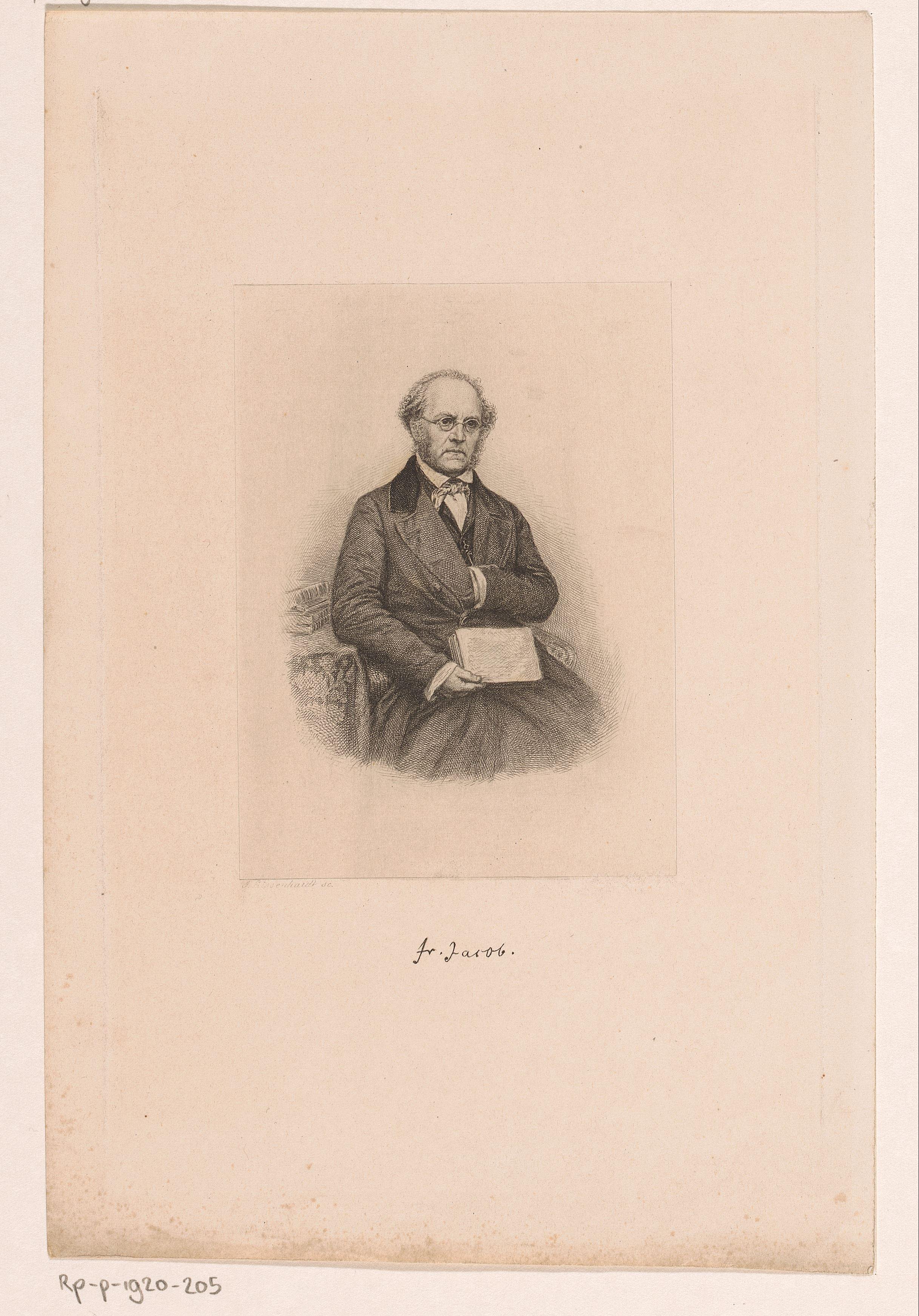 Portret van Fr. Jacob