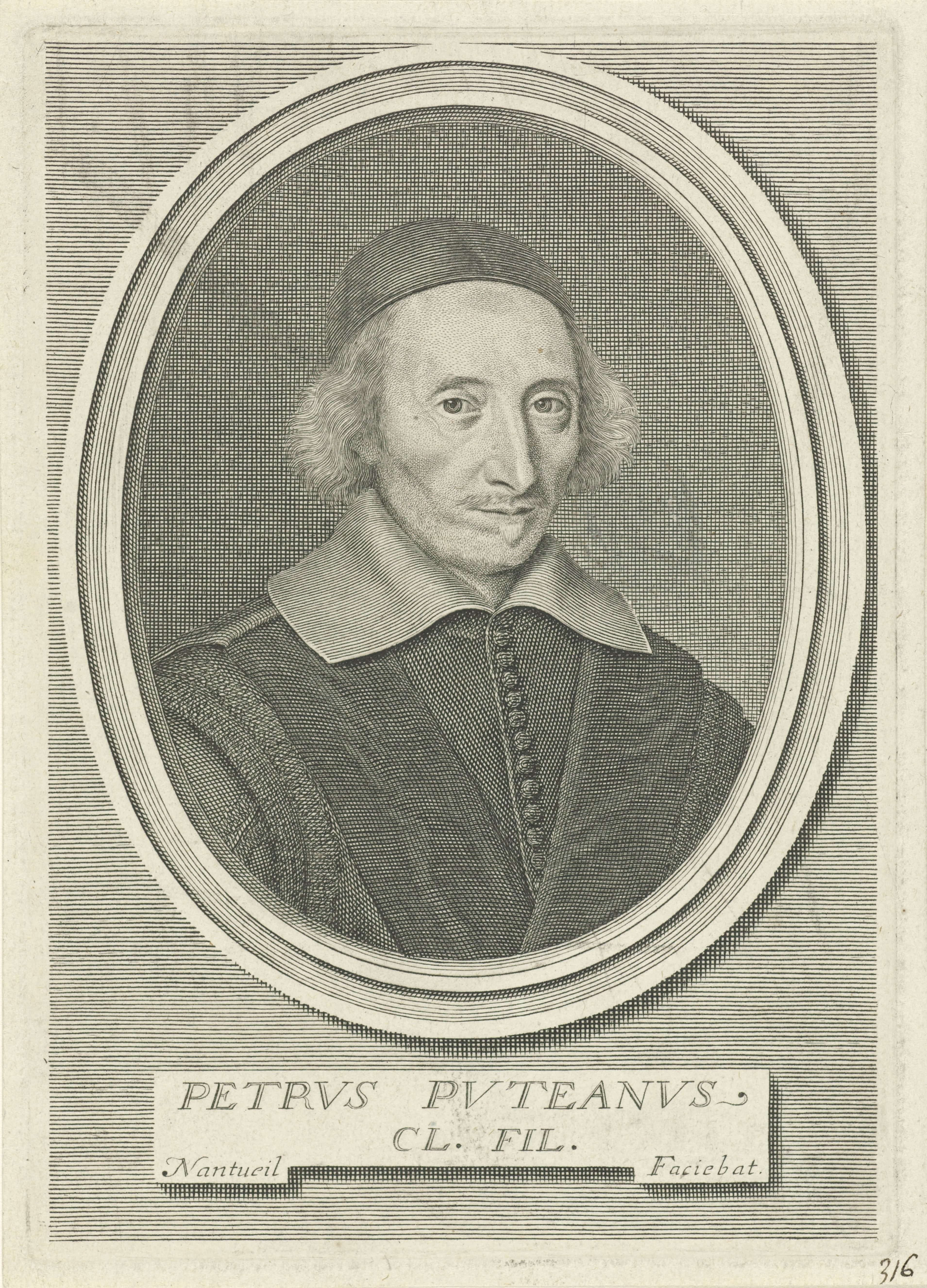 Portret van Pierre Dupuy