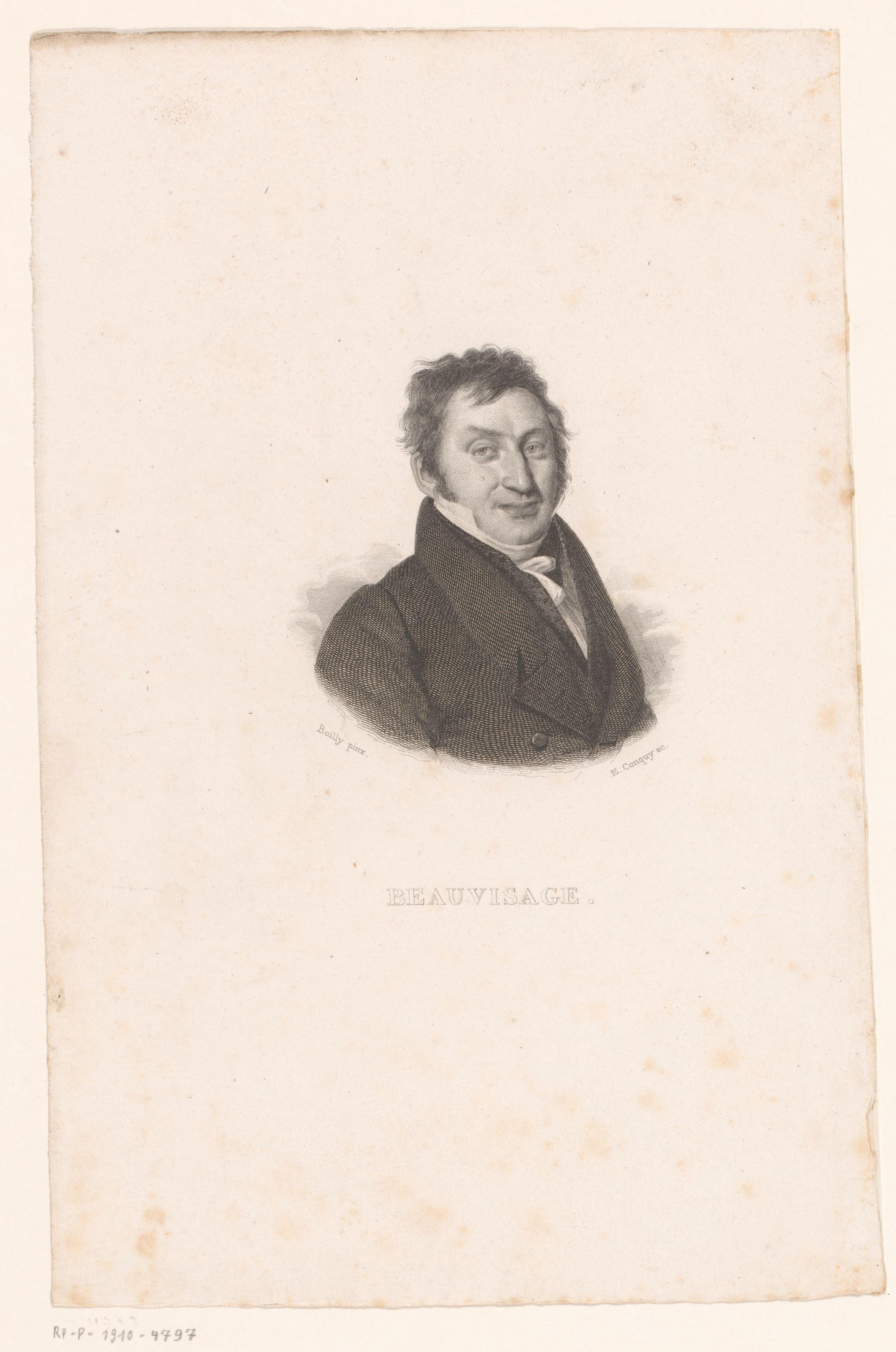 Portret van Beauvisage