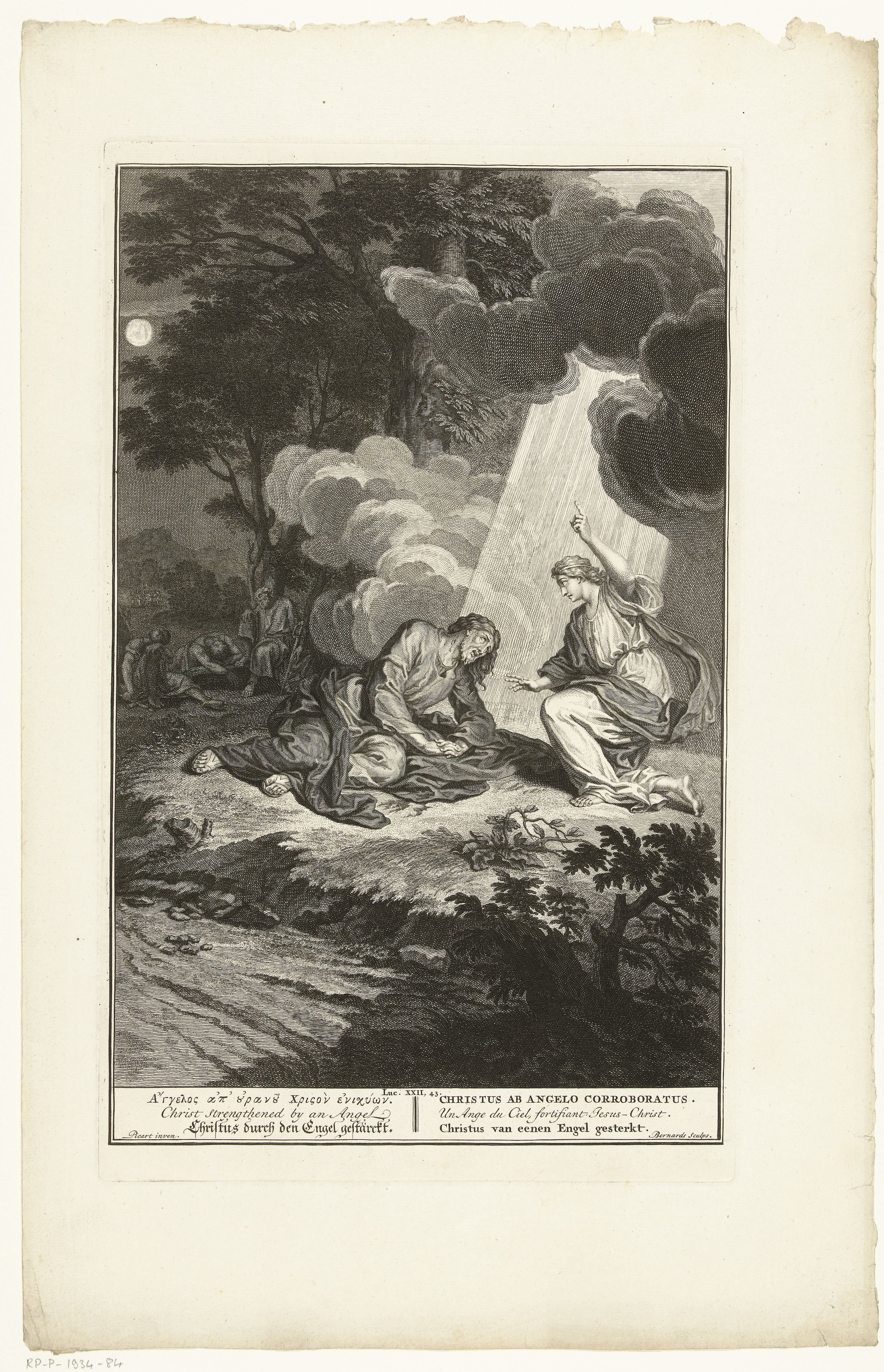Christus in de hof van Gethsemane