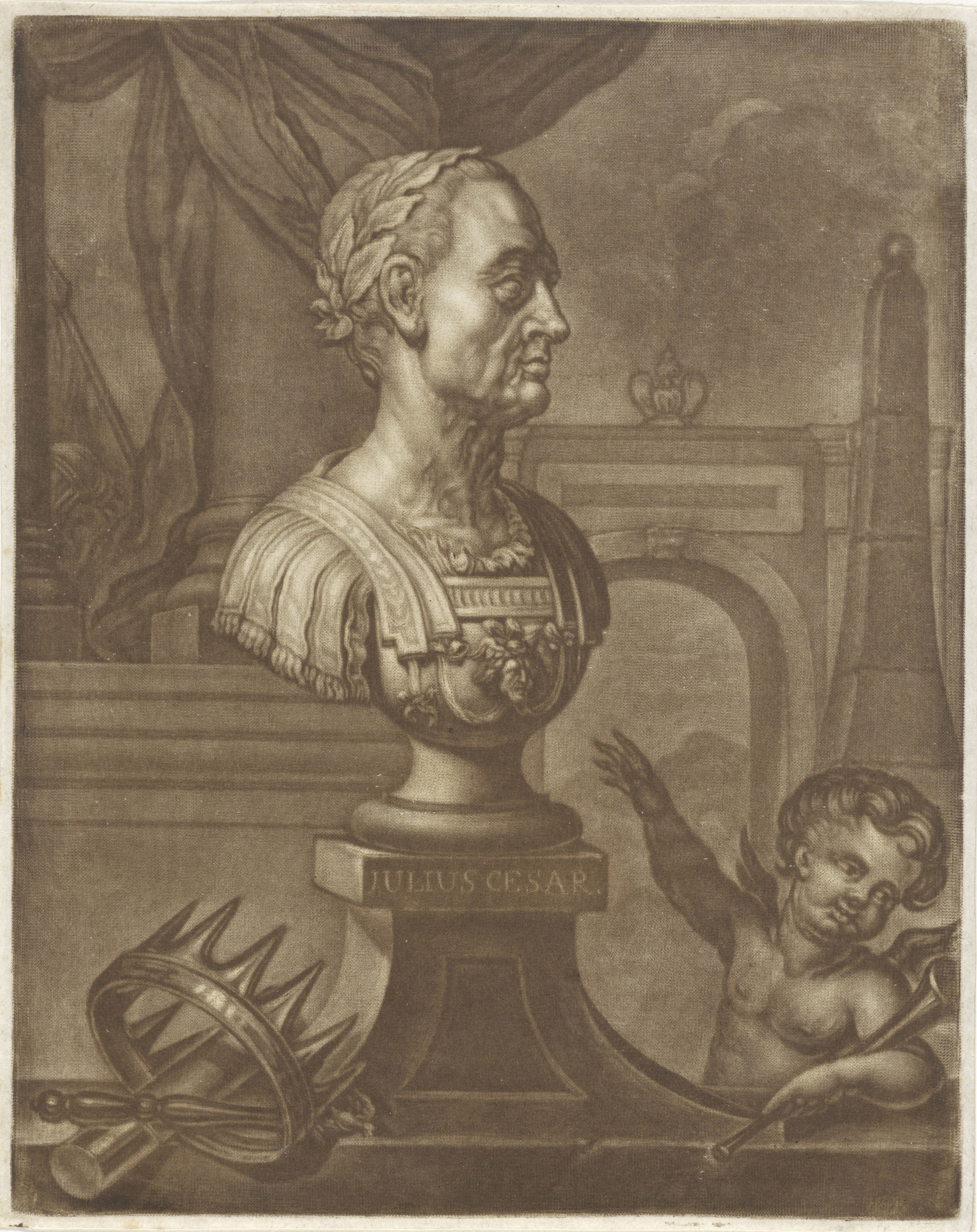 Buste van Julius Caesar