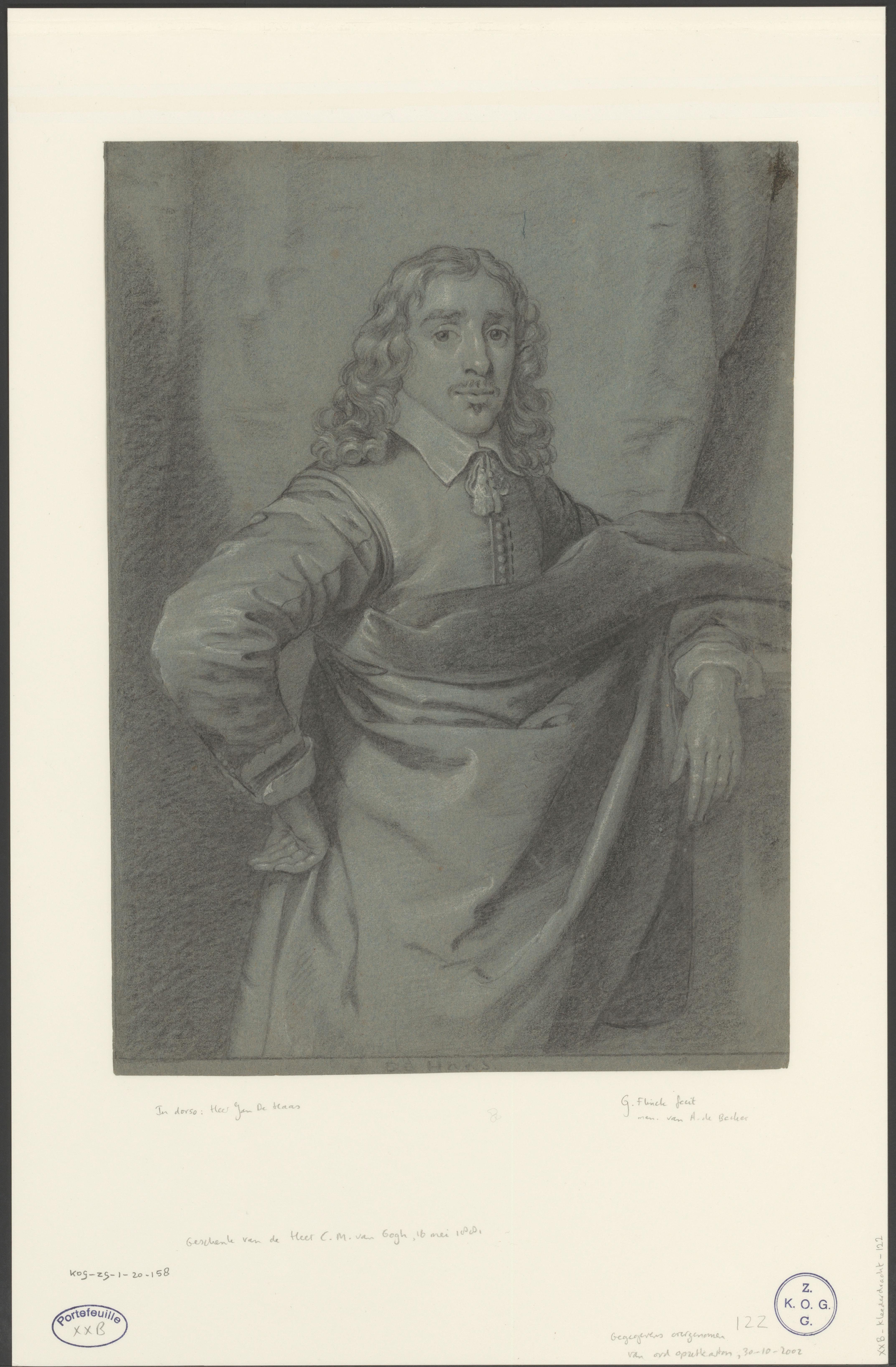 Portret van Jan de Haas