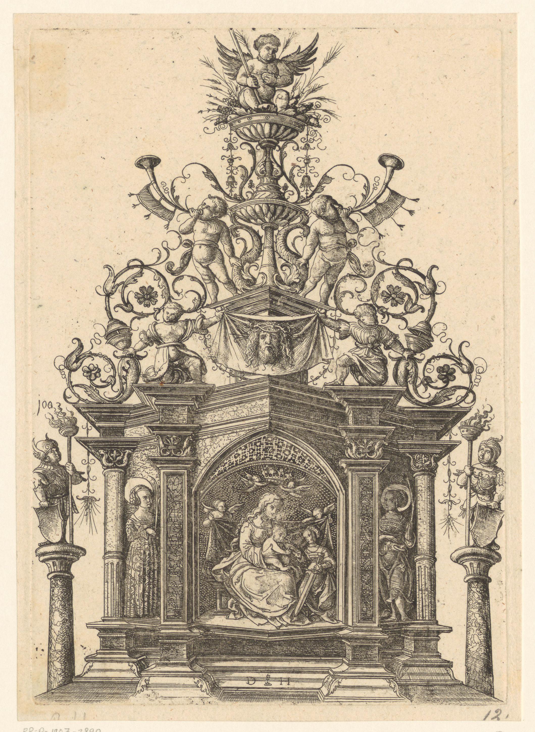 Mystiek huwelijk van de heilige Catharina van Alexandrië