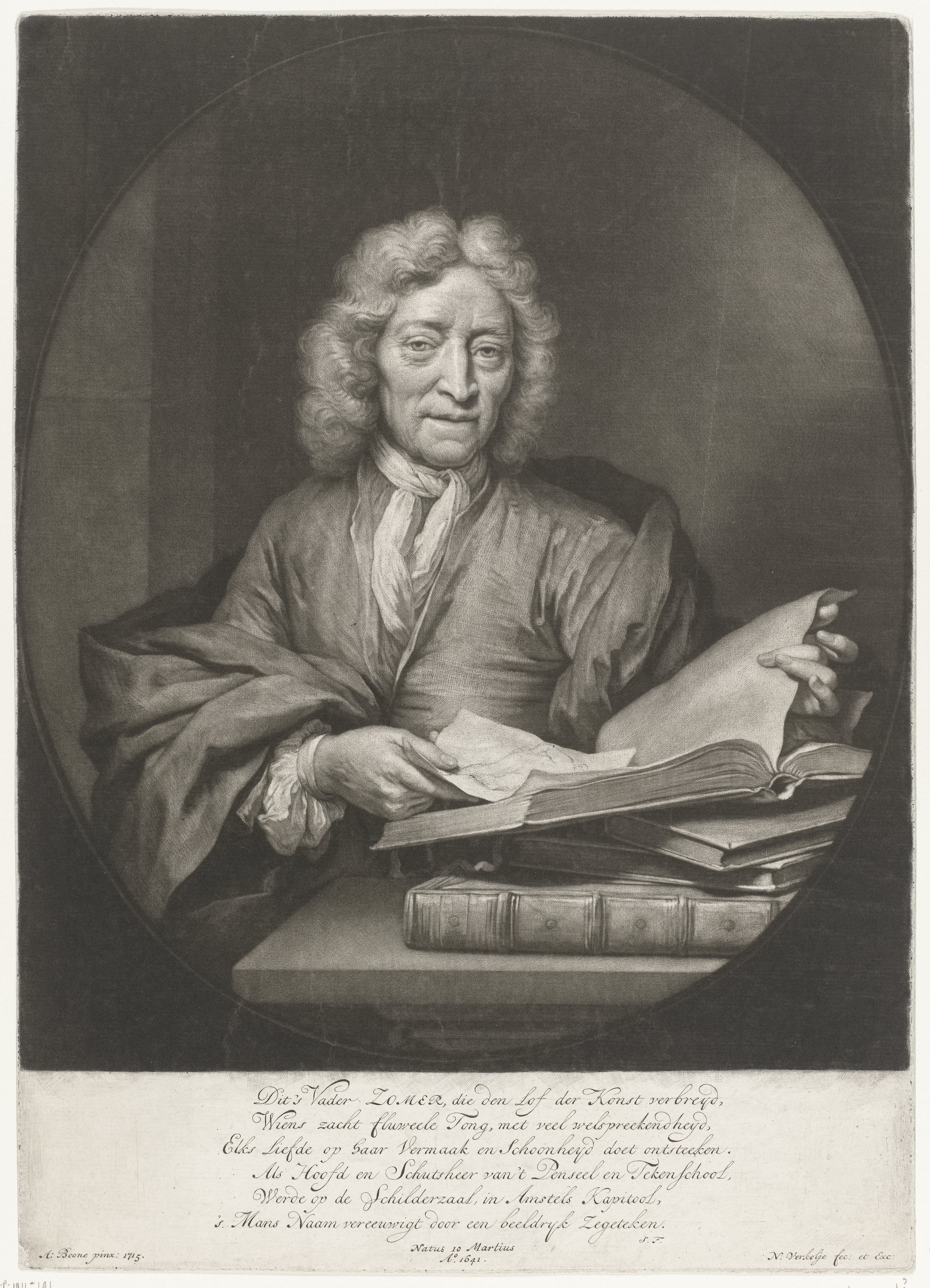 Portret van Jan Pietersz. Zomer