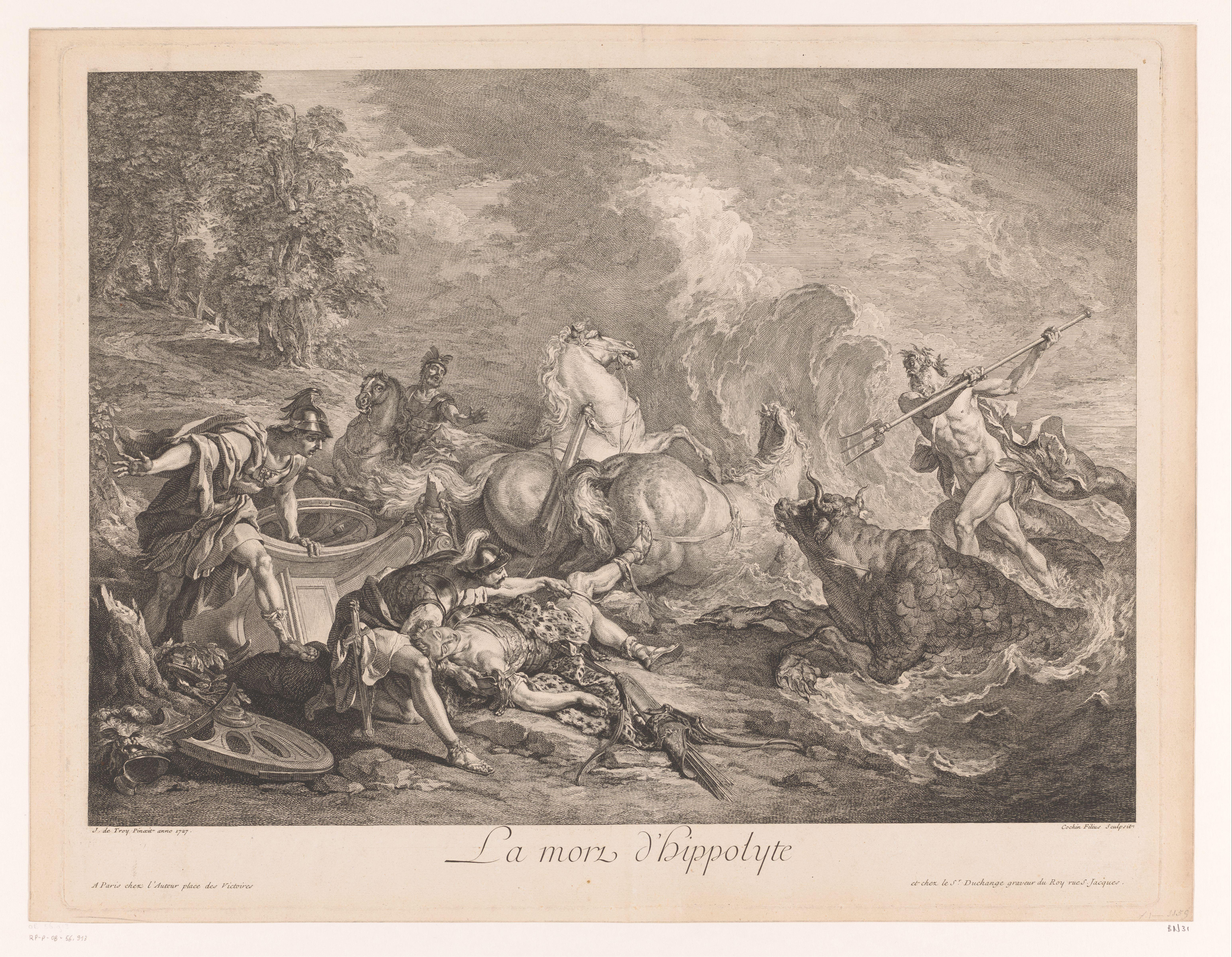 Dood van Hippolytus