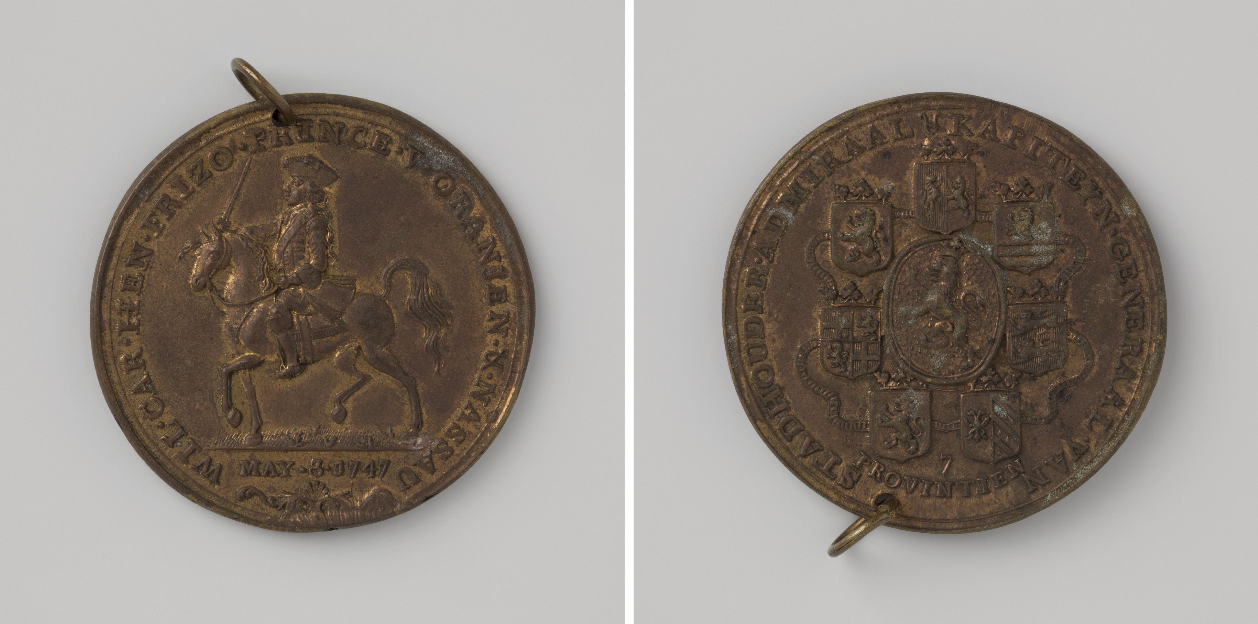 Verheffing van Willem Karel Hendrik Friso van Oranje tot stadhouder 1747