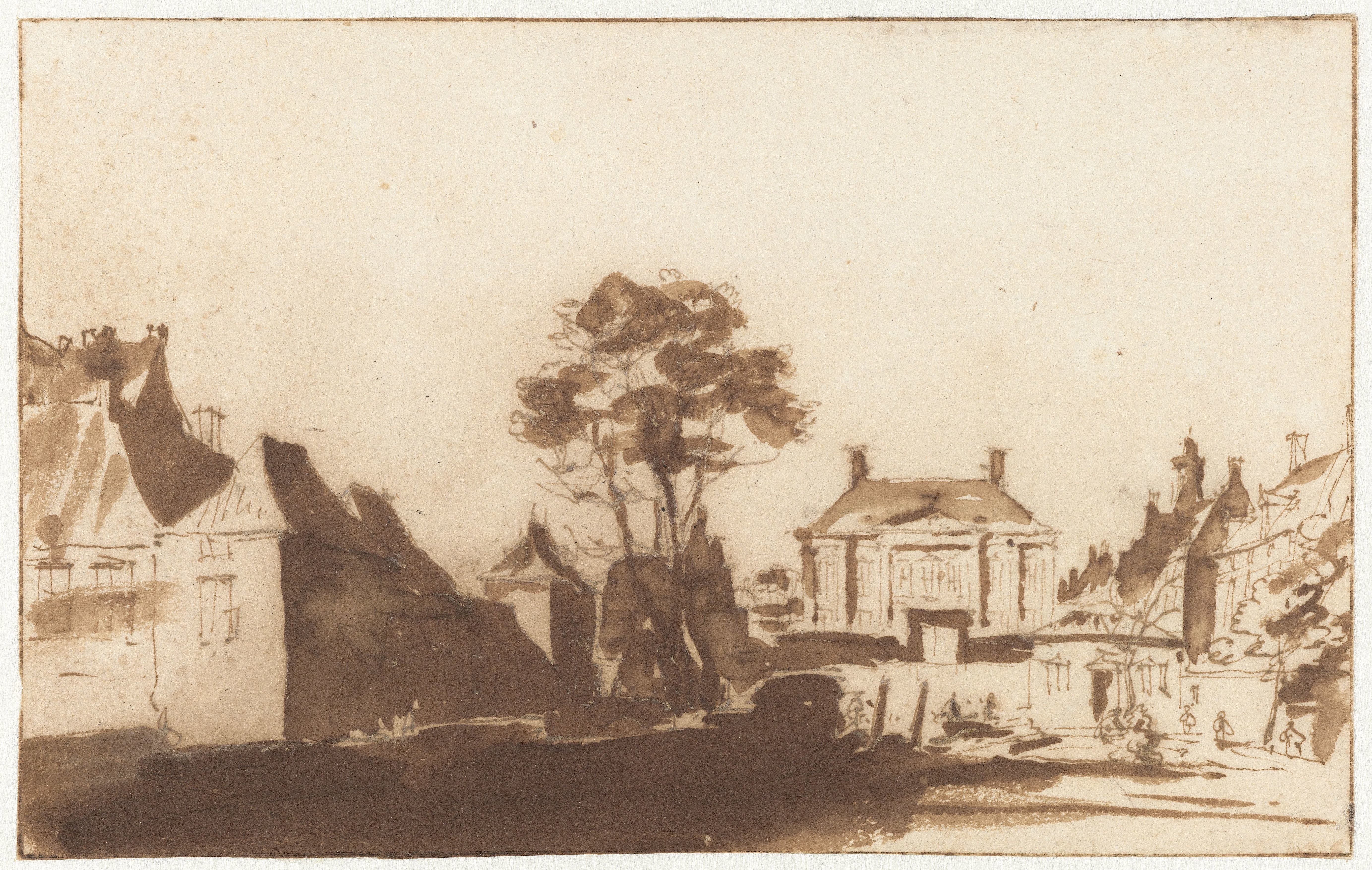 Gezicht op het Mauritshuis