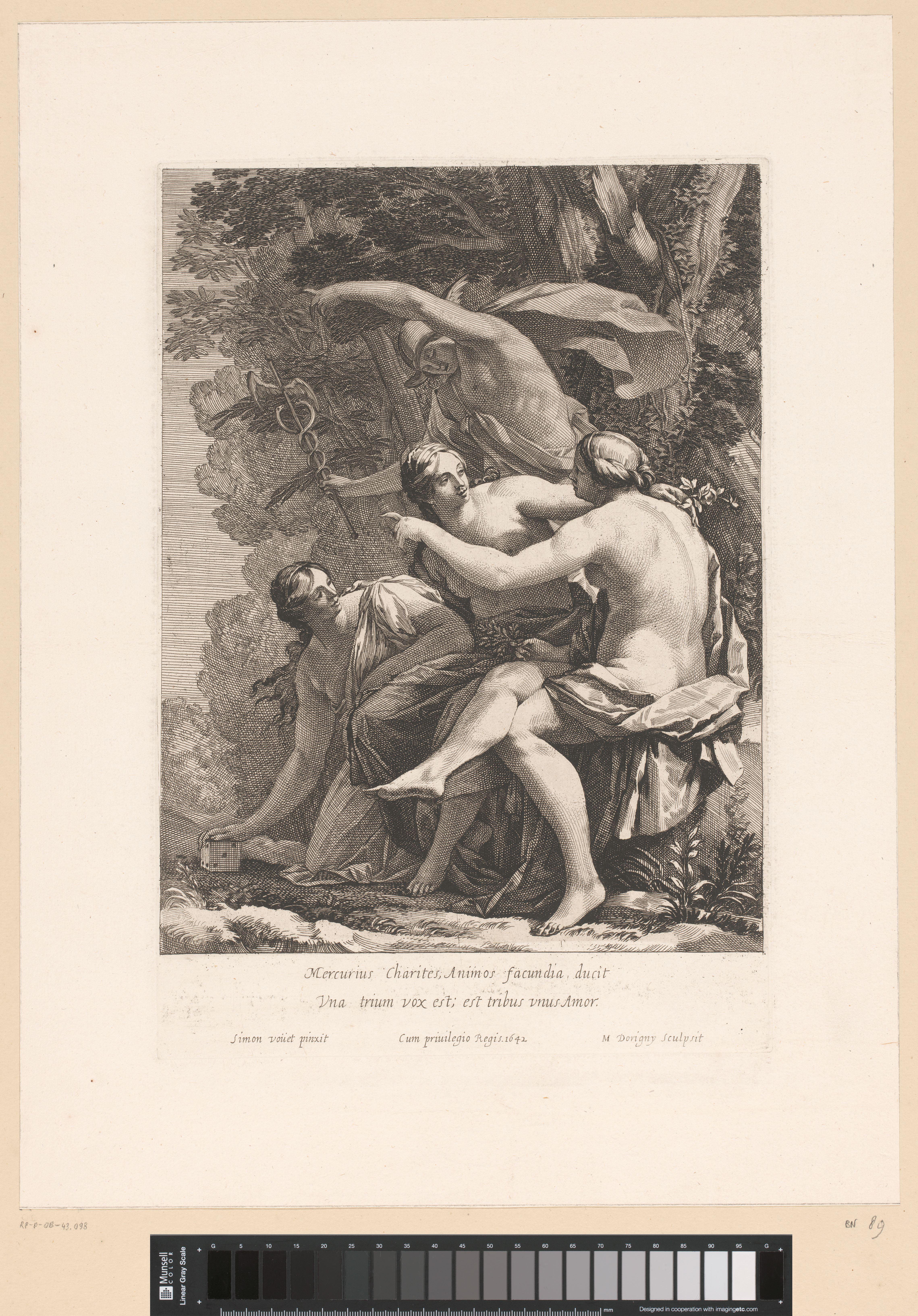 Mercurius en de Gratiën