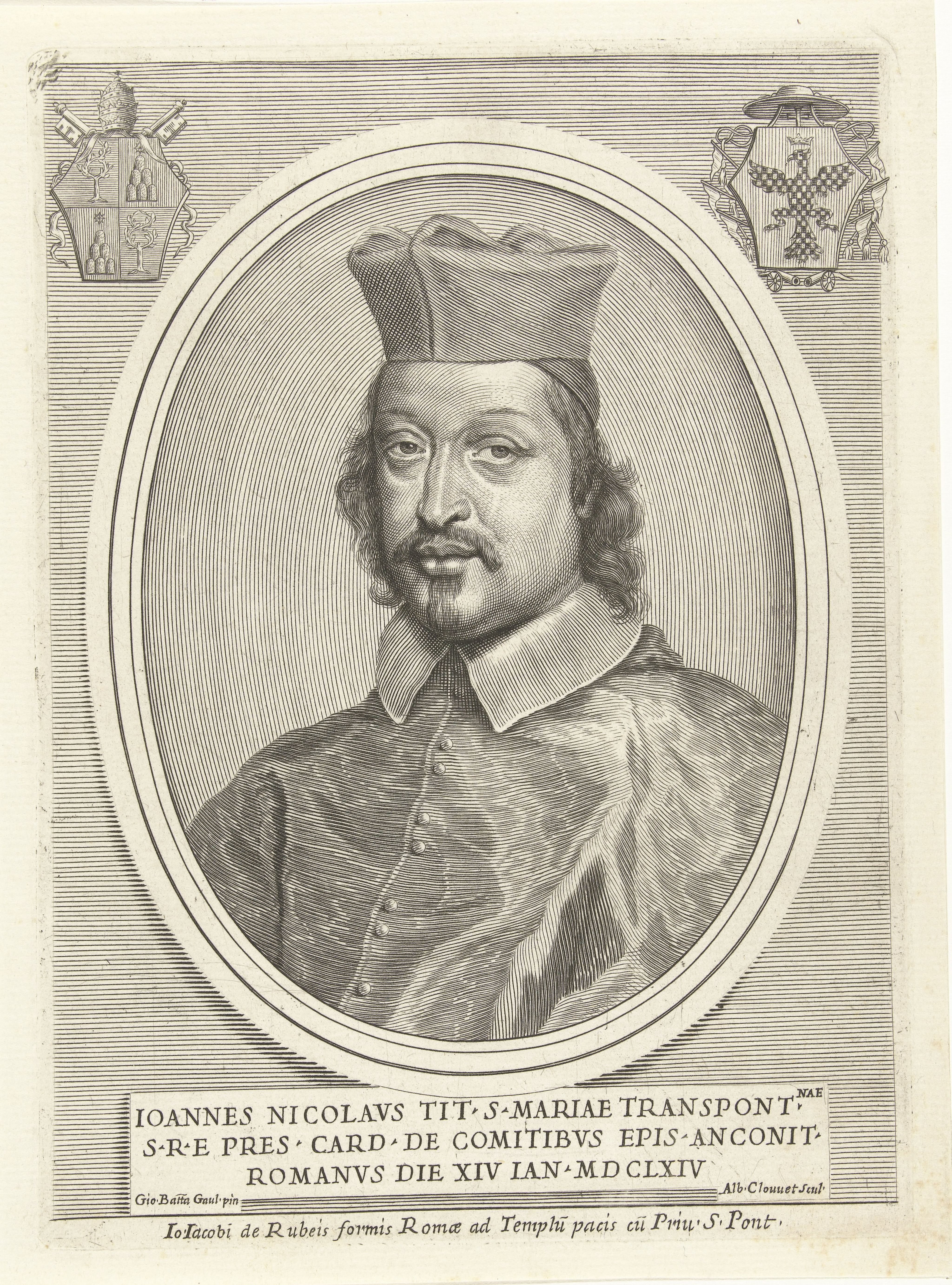Portret van kardinaal Giannicolò Conti