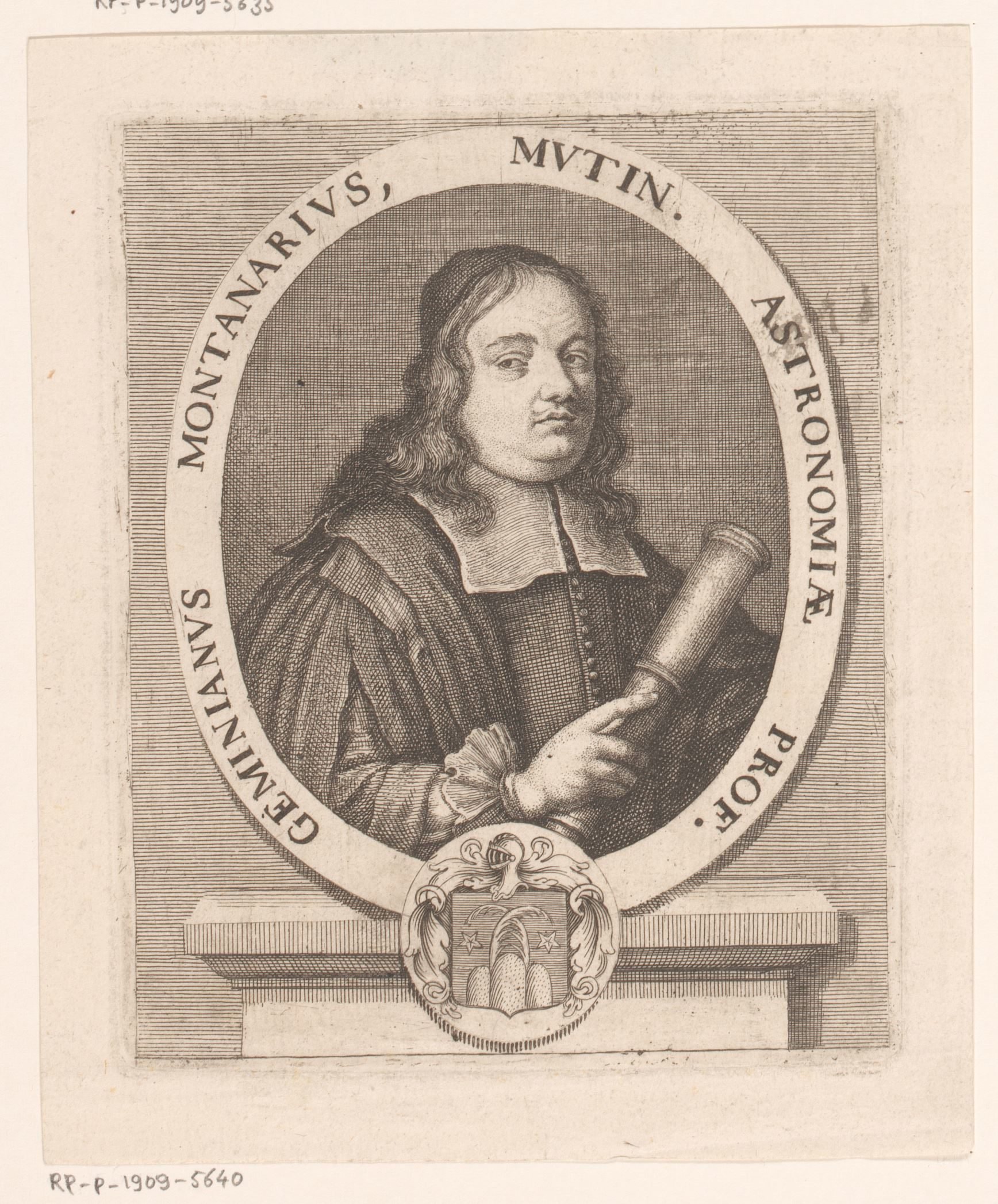 Portret van Geminiano Montanari