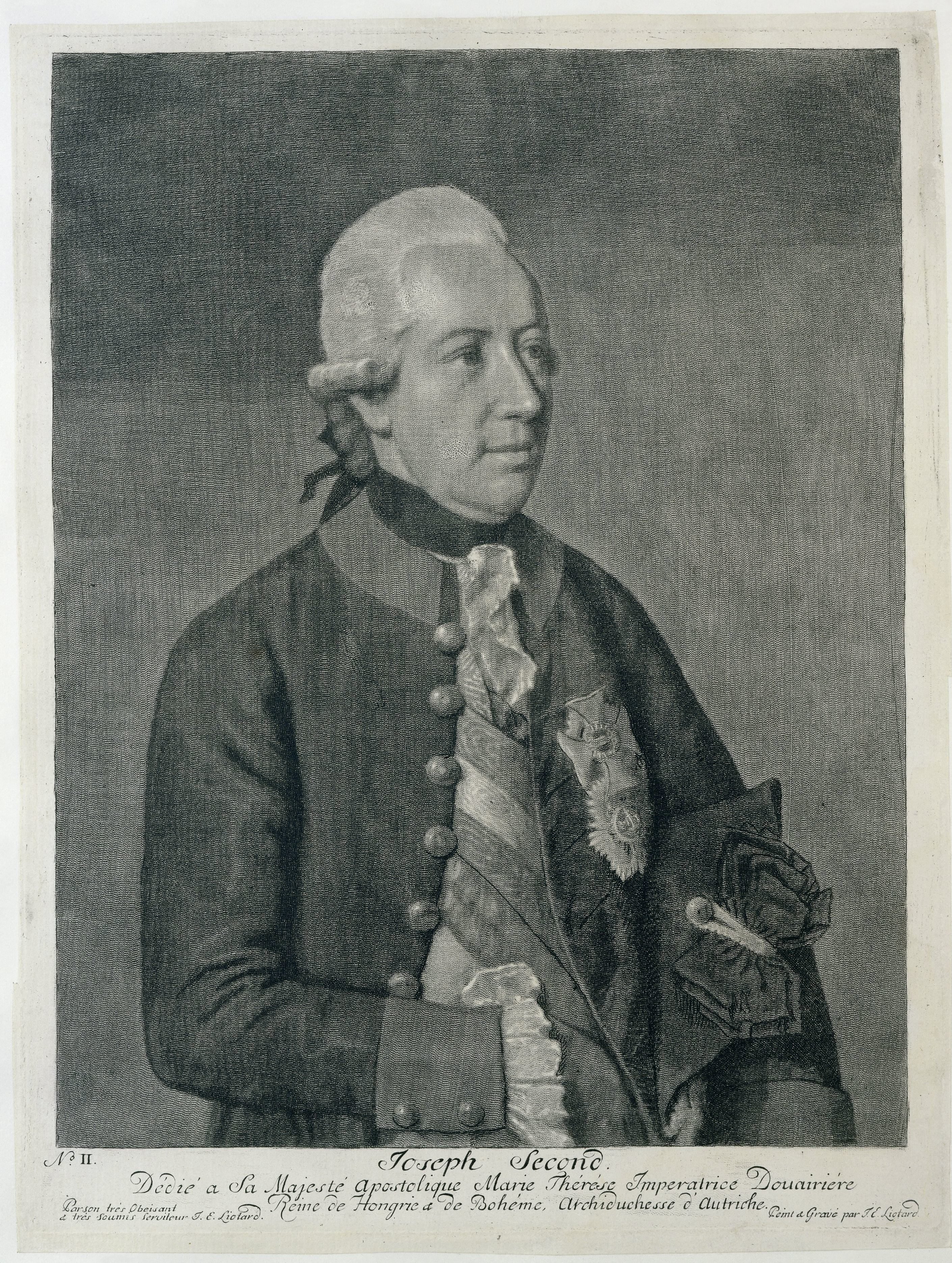 Portret van keizer Jozef II
