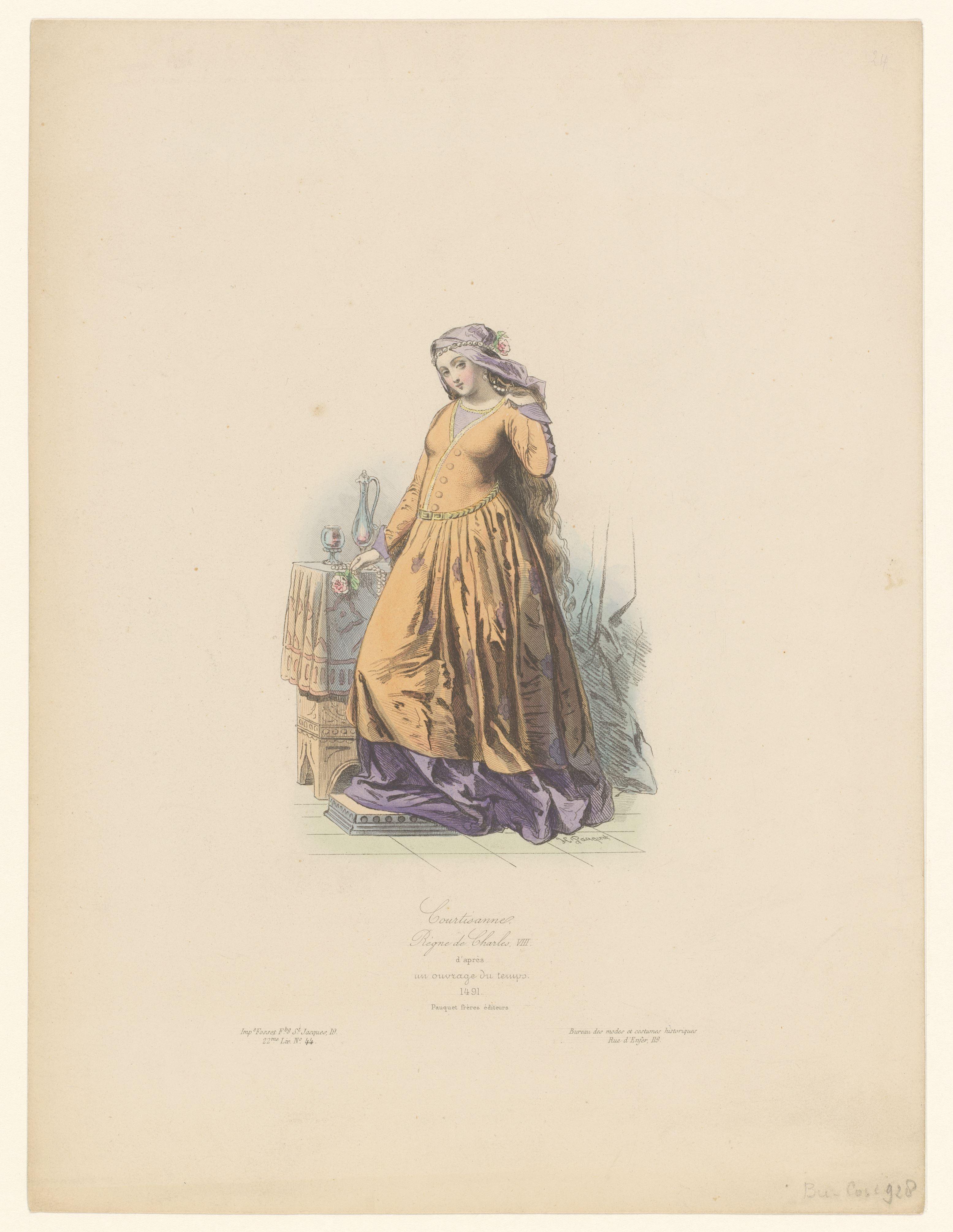 Courtisane, 1491
