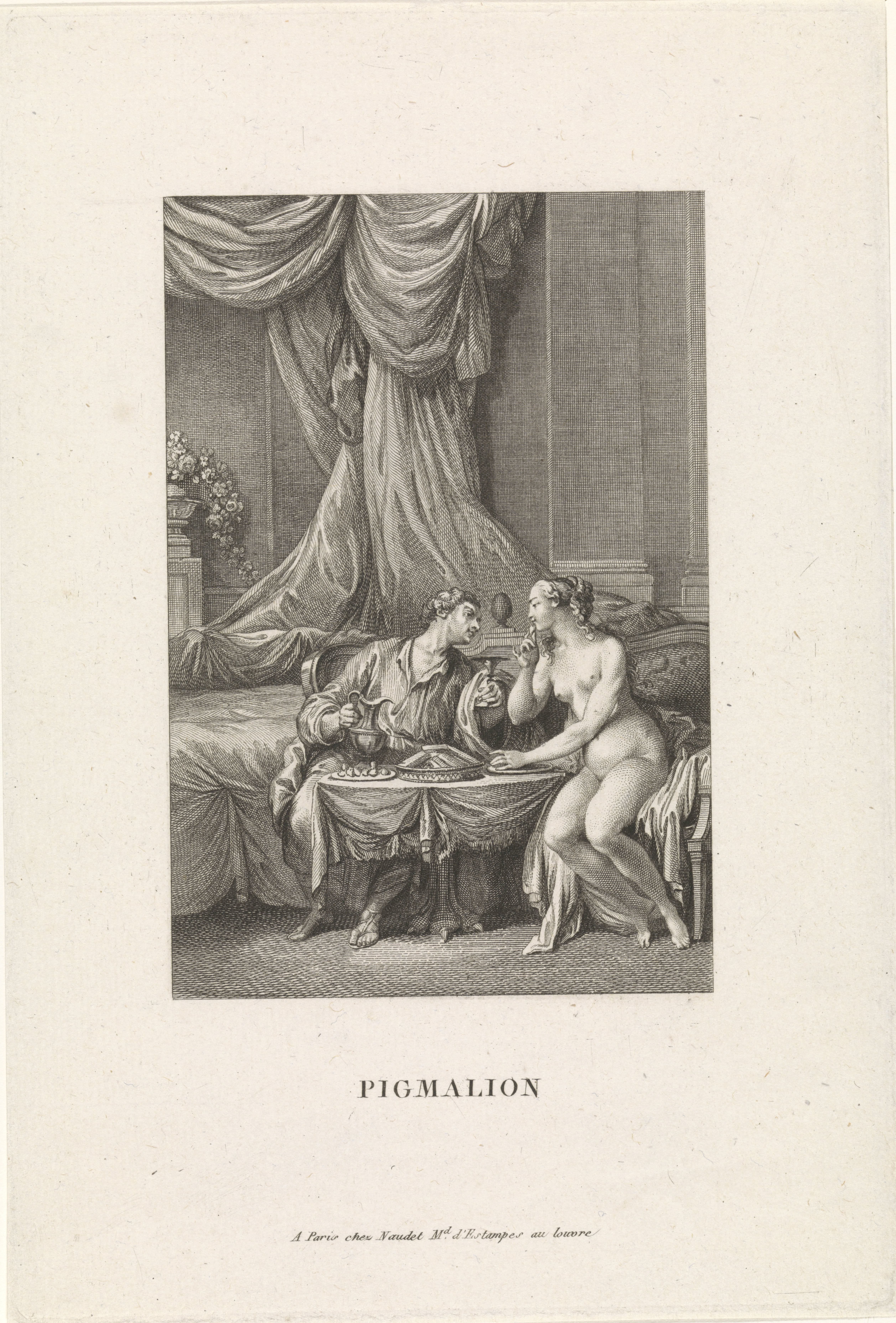 Pygmalion en Galatea aan de eettafel