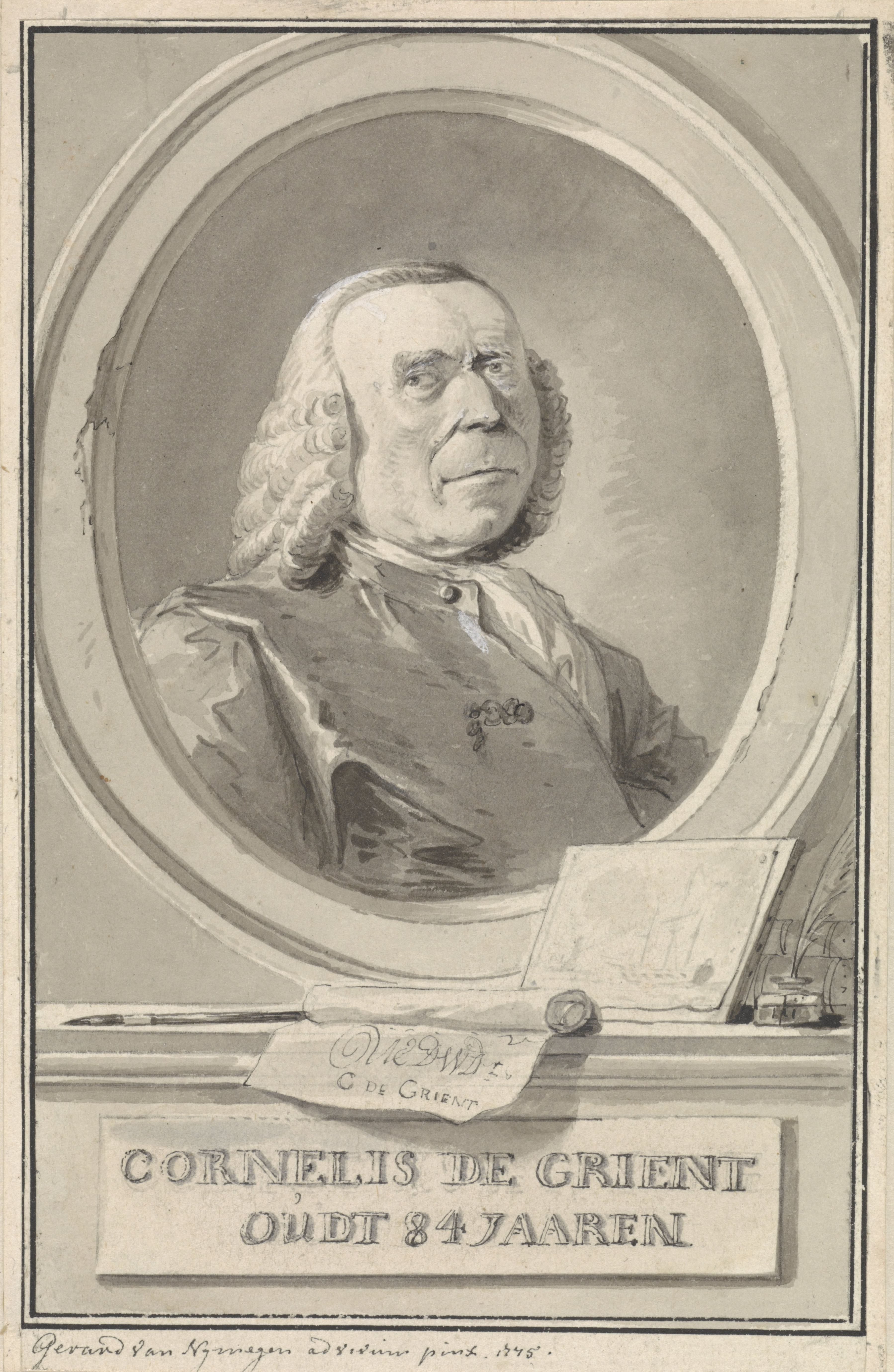 Portret van Cornelis de Grient