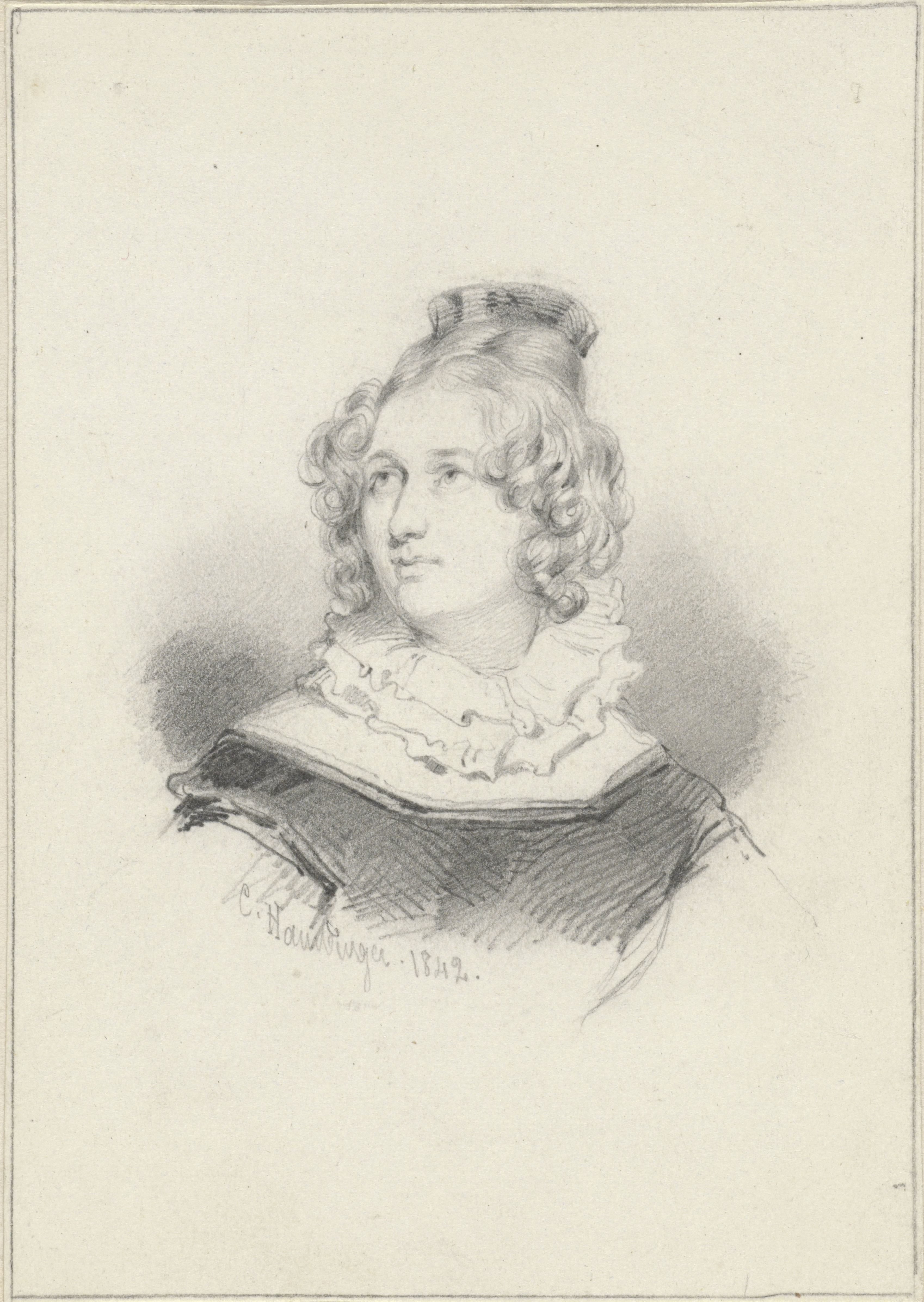 Portret van Charlotte Hay