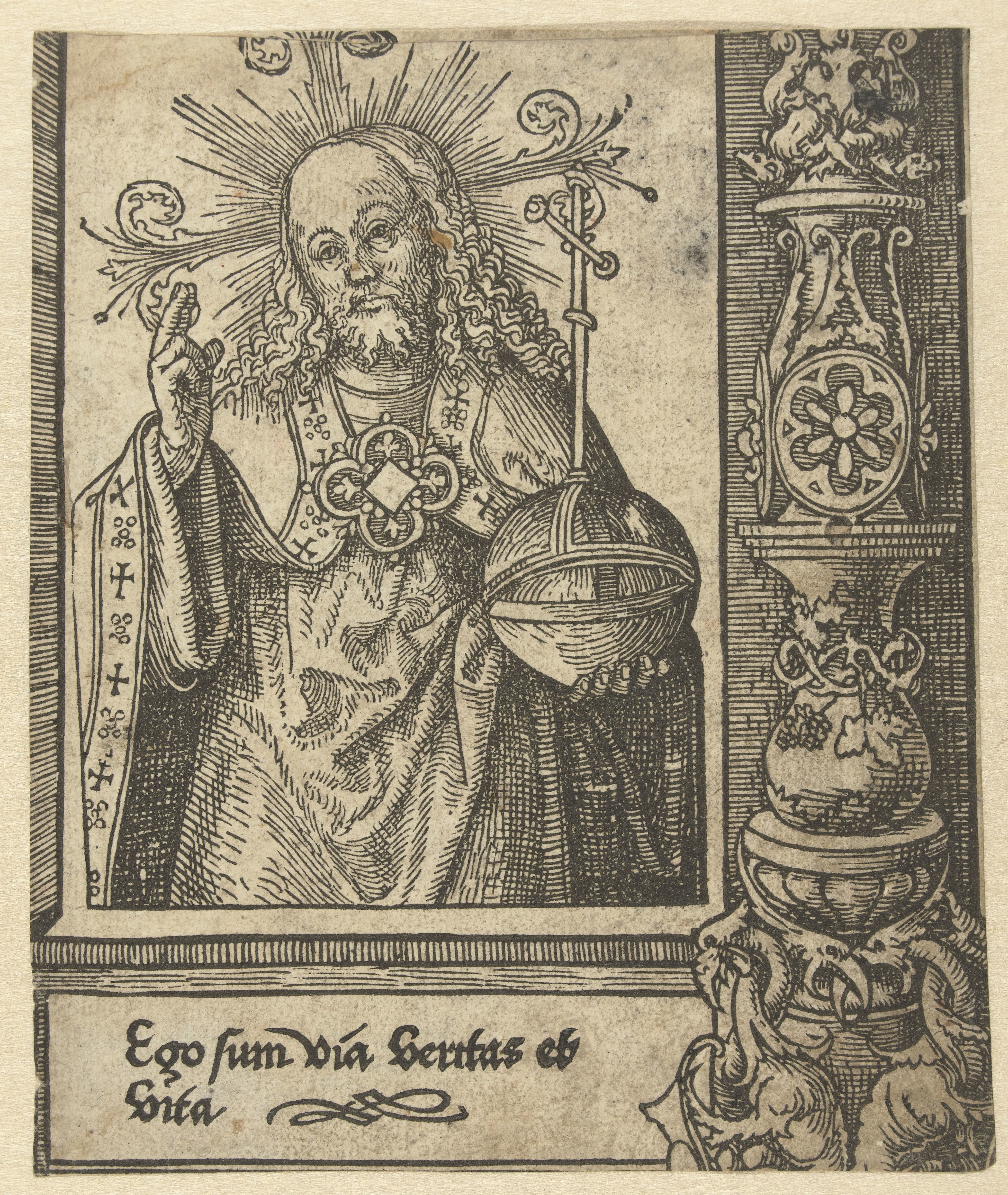 Christus als Salvator Mundi