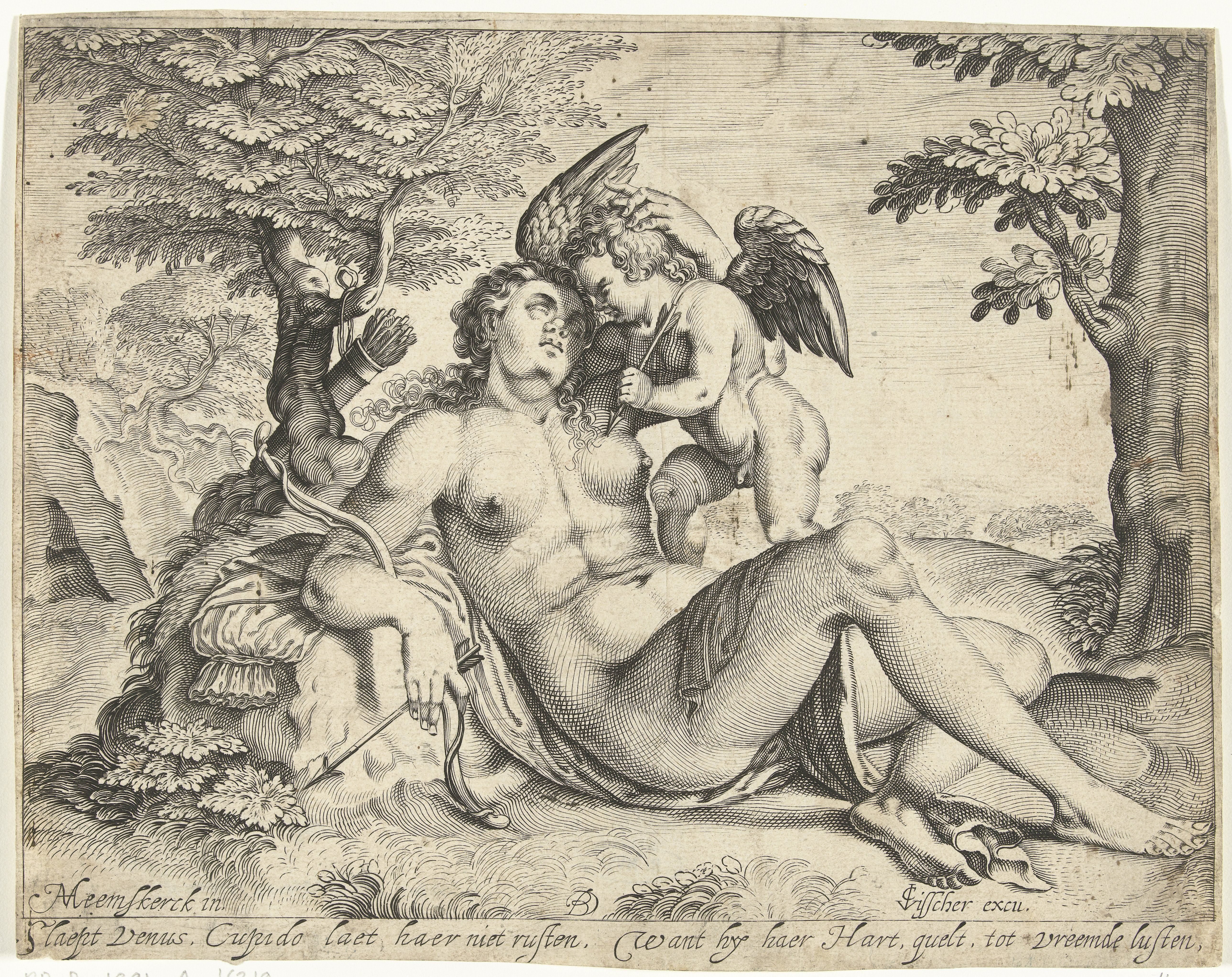 Venus en Cupido