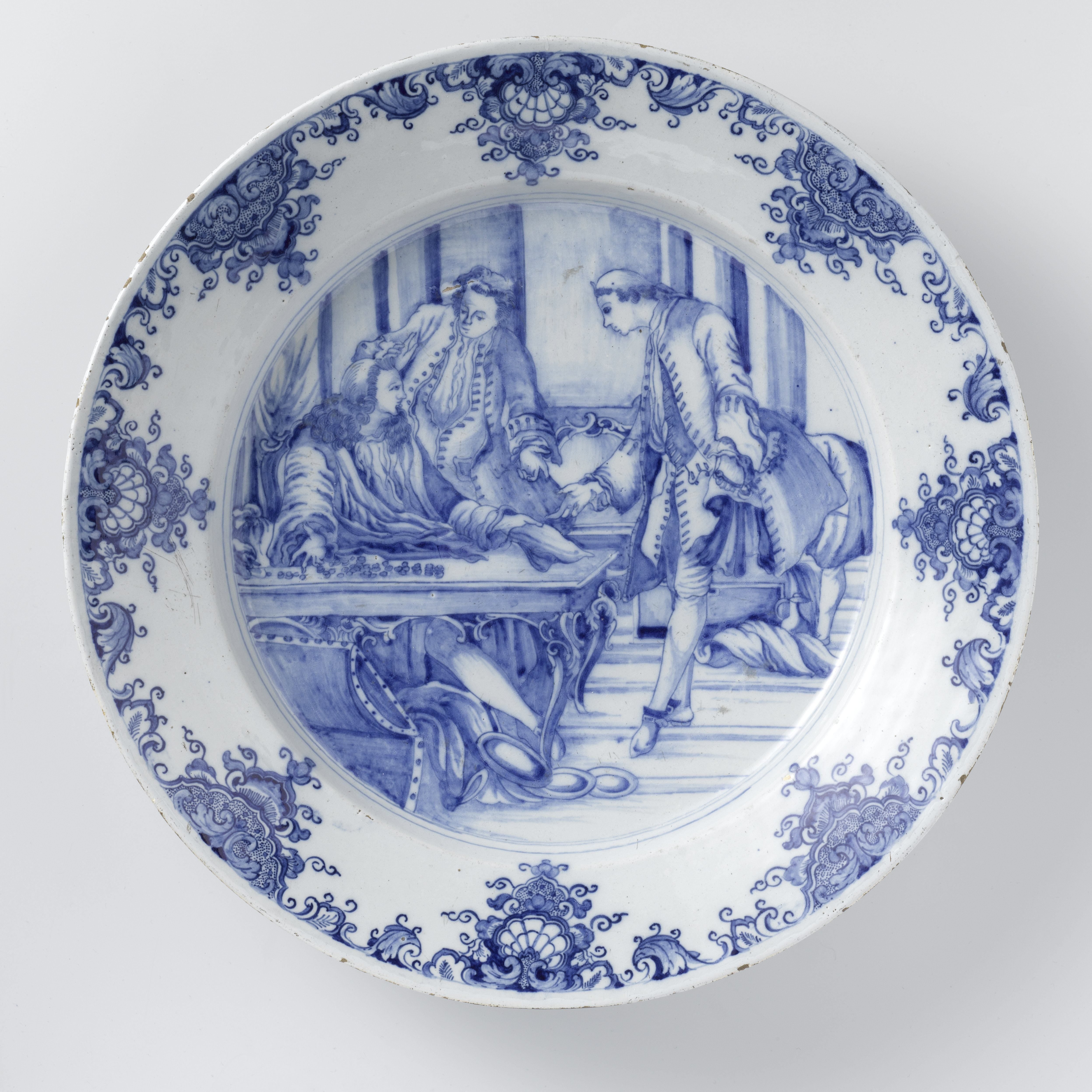Dish with the Division of Goods from the Parable of the Prodigal Son