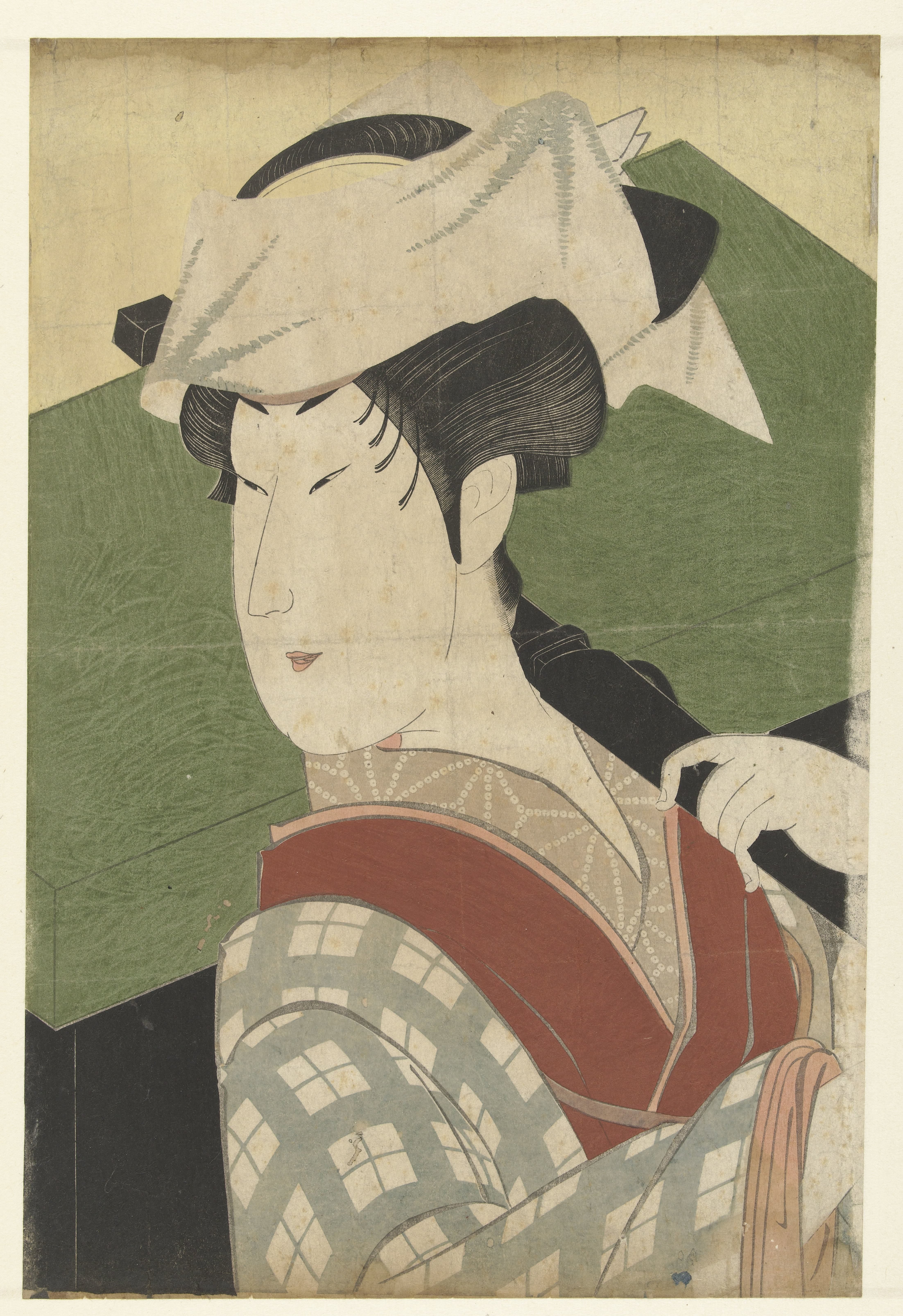 Busteportret van Nakamura Noshio II