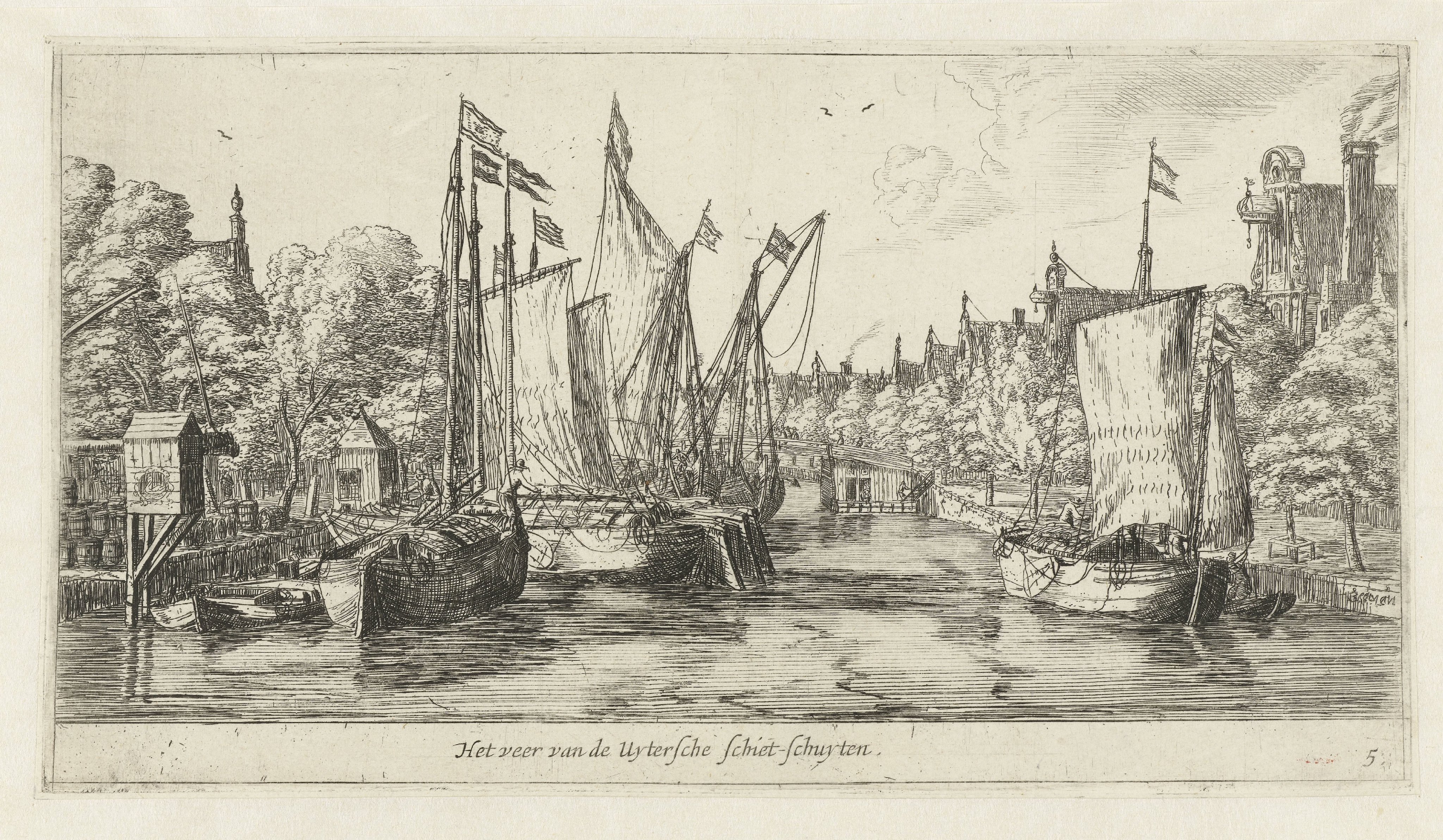 Veer van de Utrechtse schietschuiten