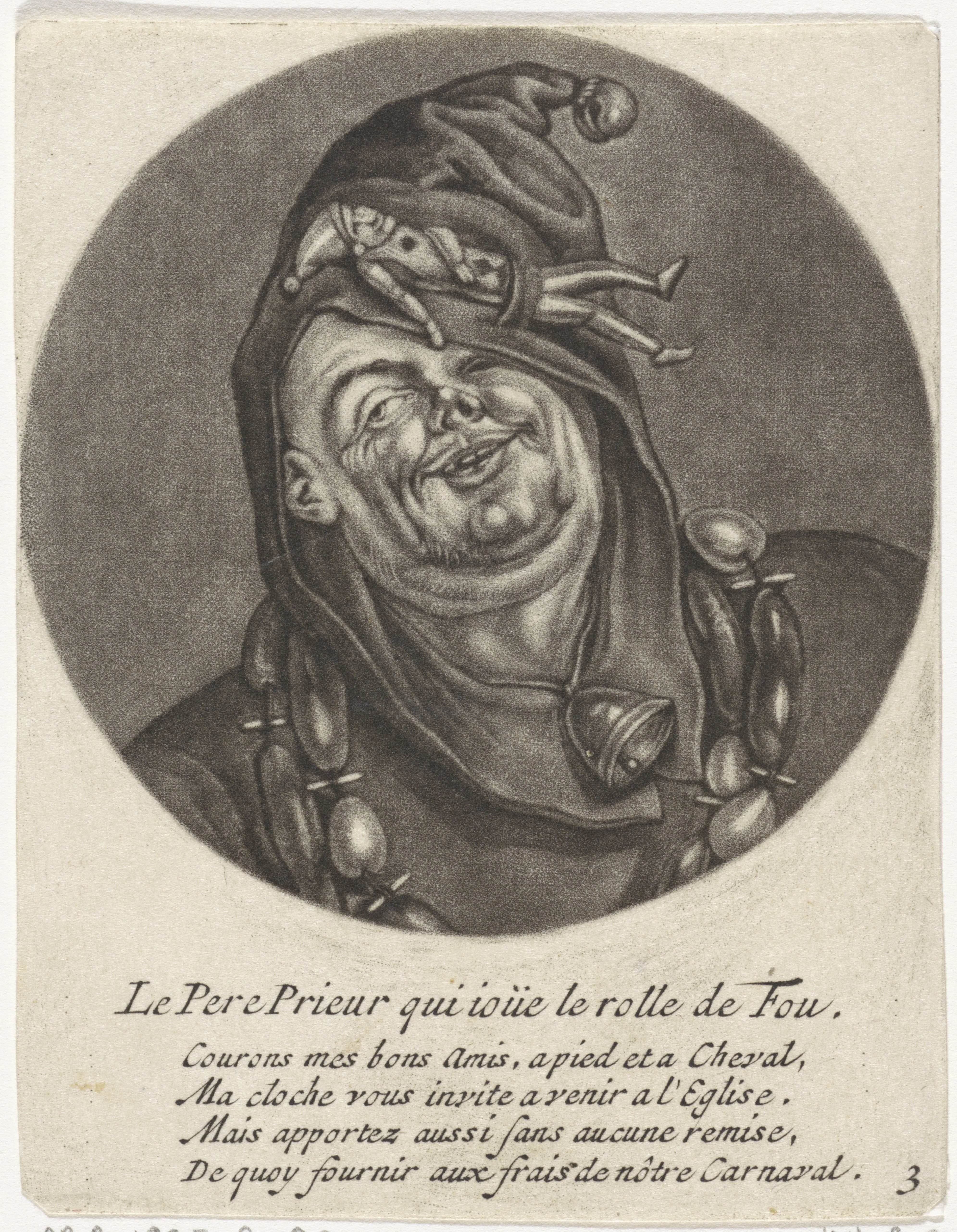 Caricatures of the French clergy under Louis XIV