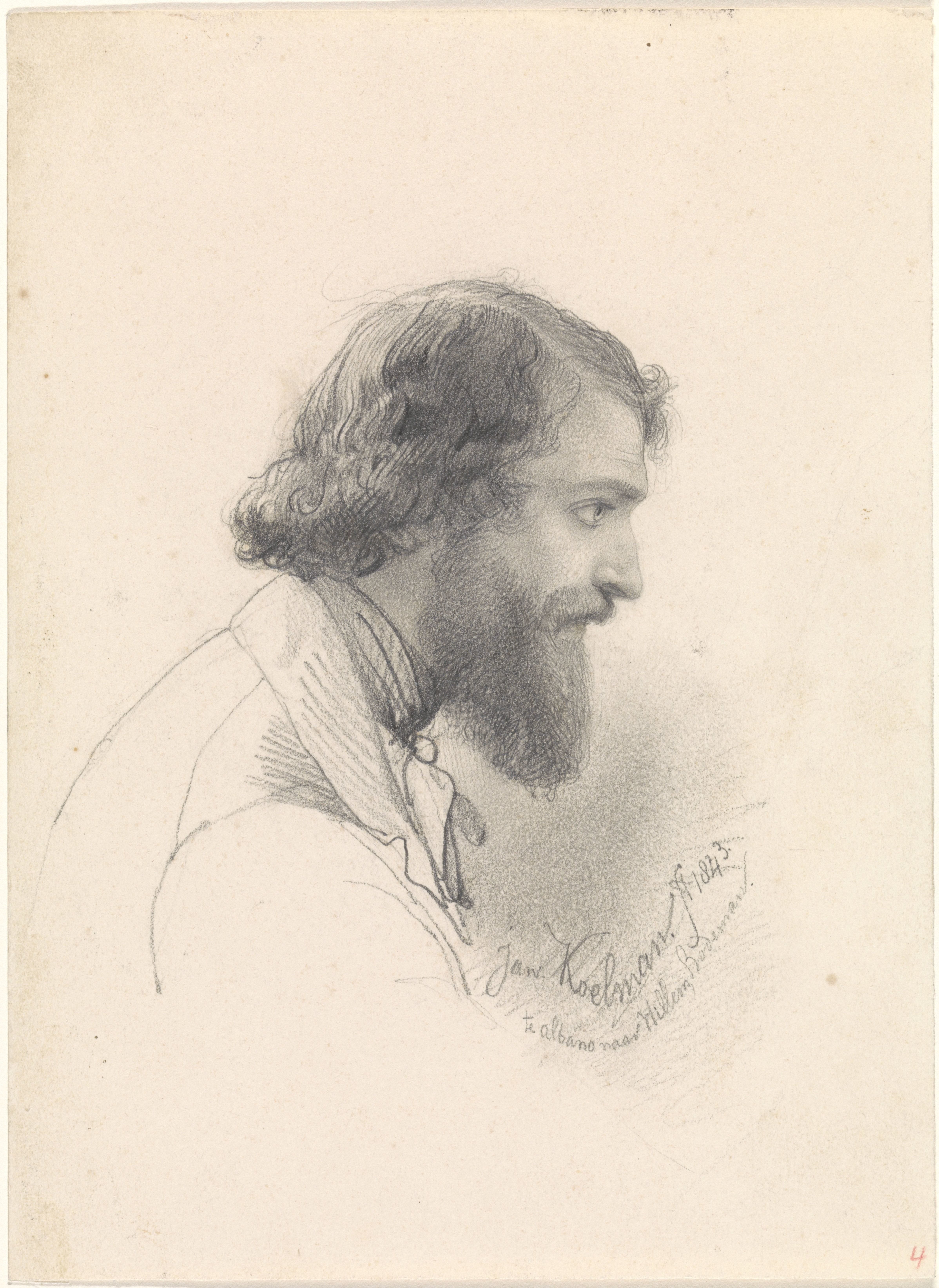Portret van Willem Bodeman