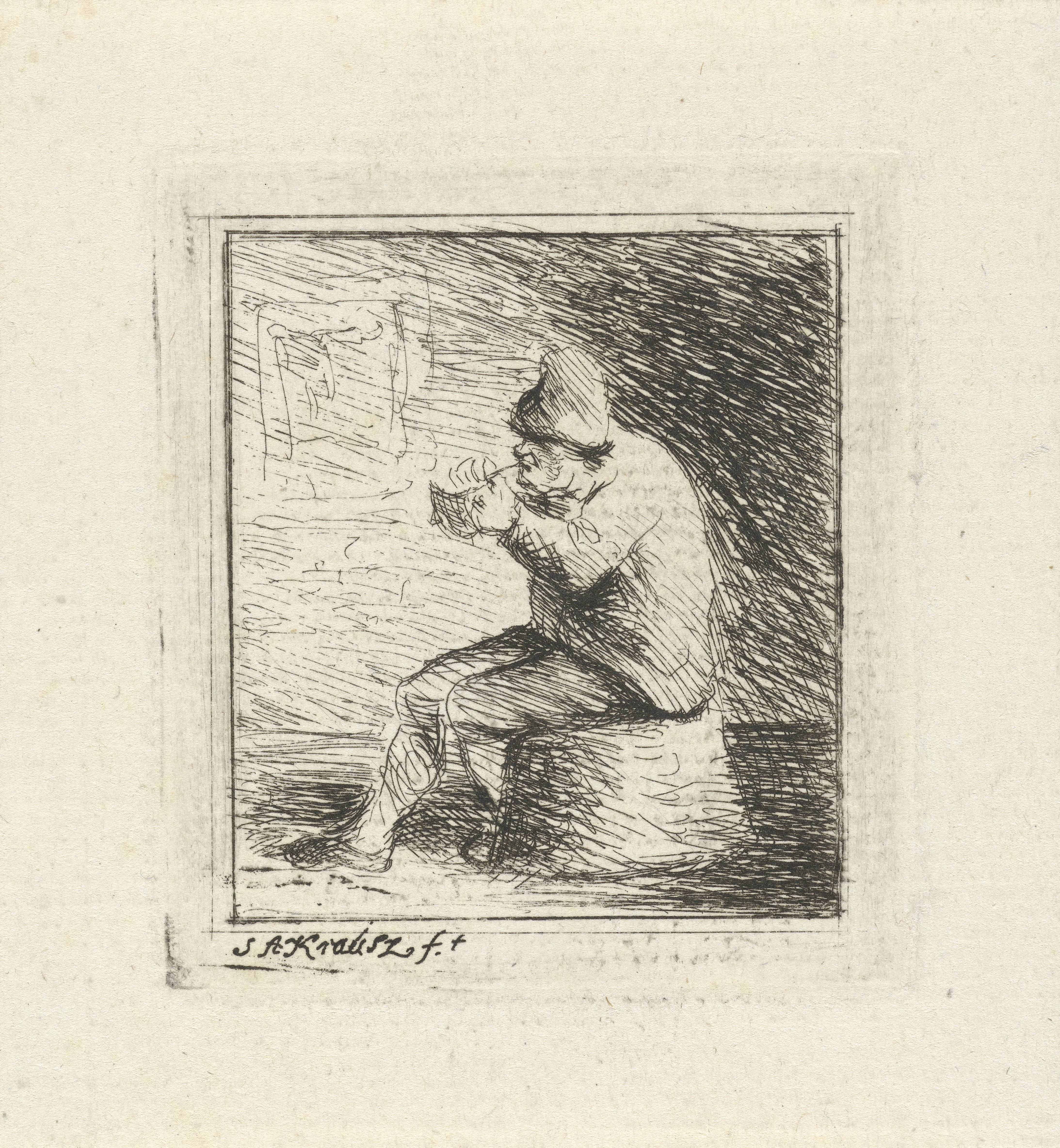 Rokende boer