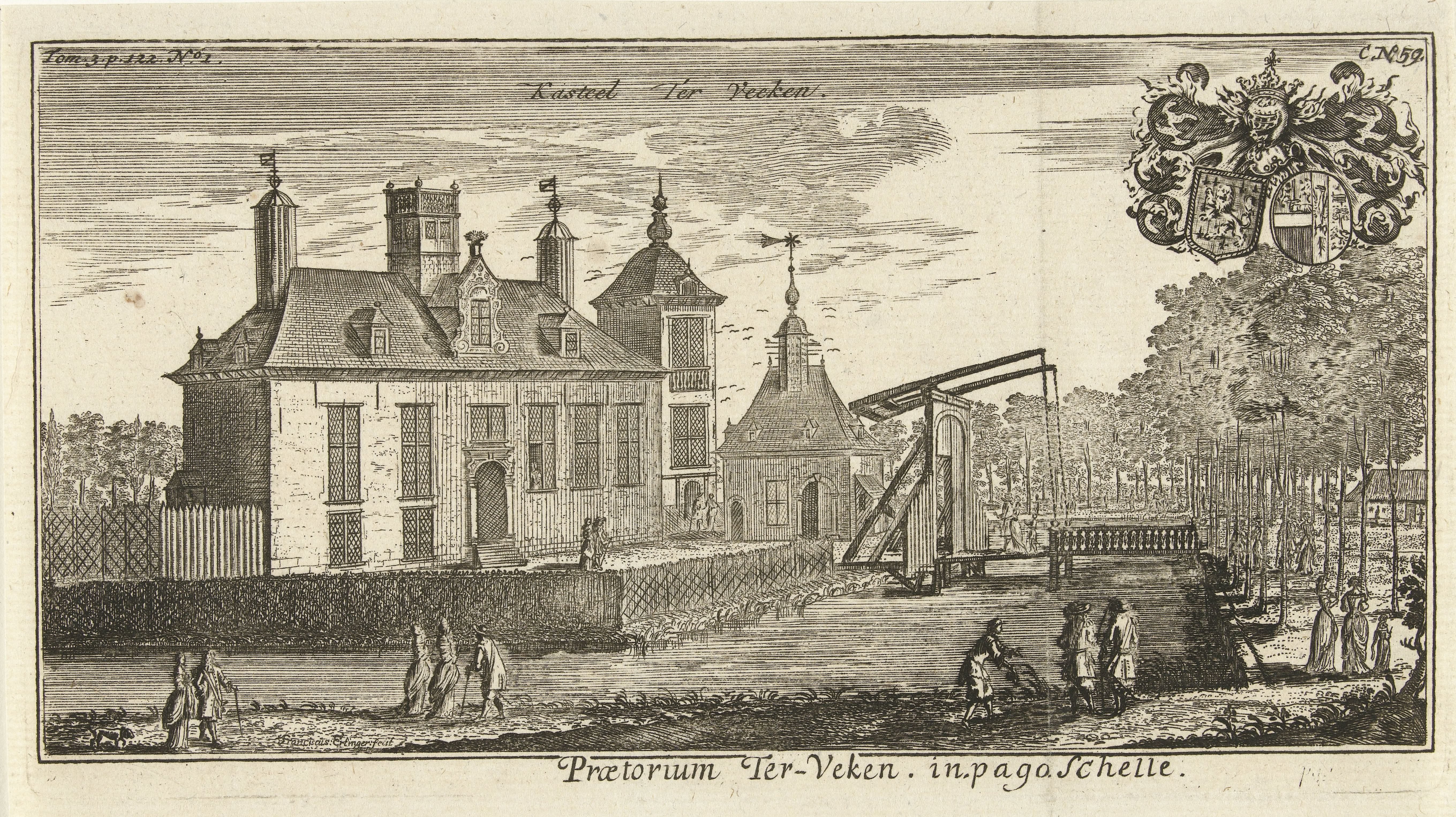 Gezicht op Kasteel Ter Veken