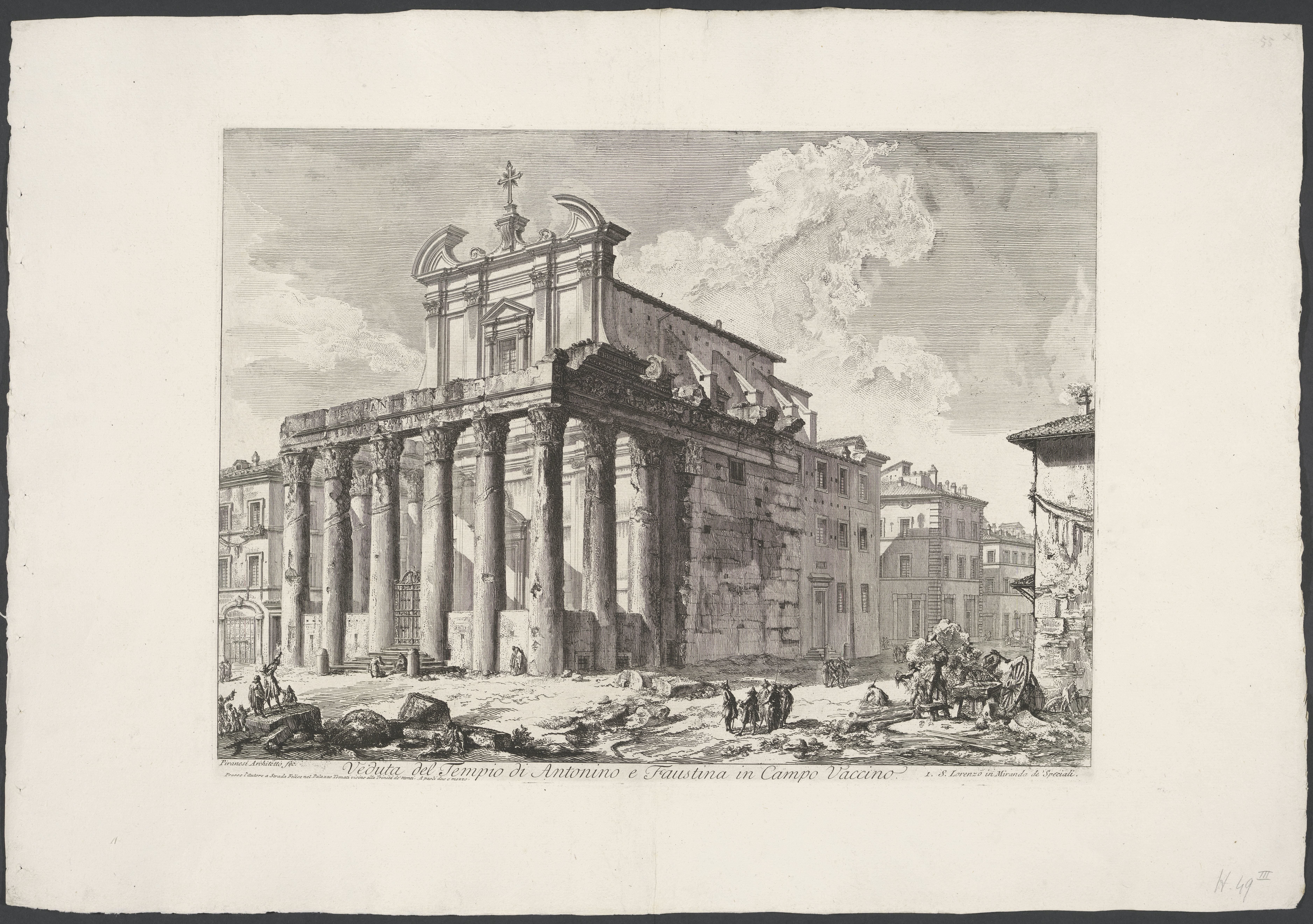 Tempel van Antoninus en Faustina te Rome