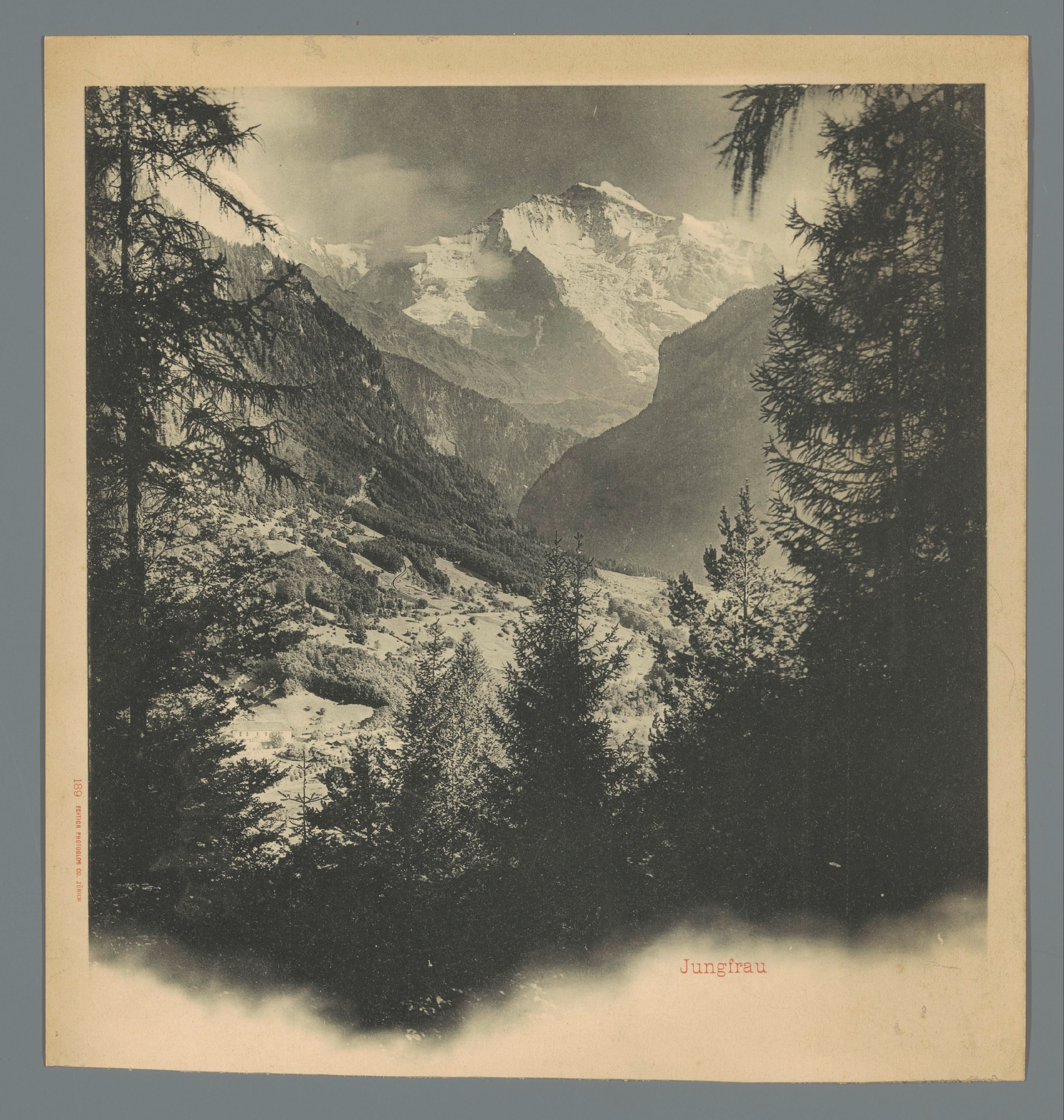 Gezicht op de Jungfrau