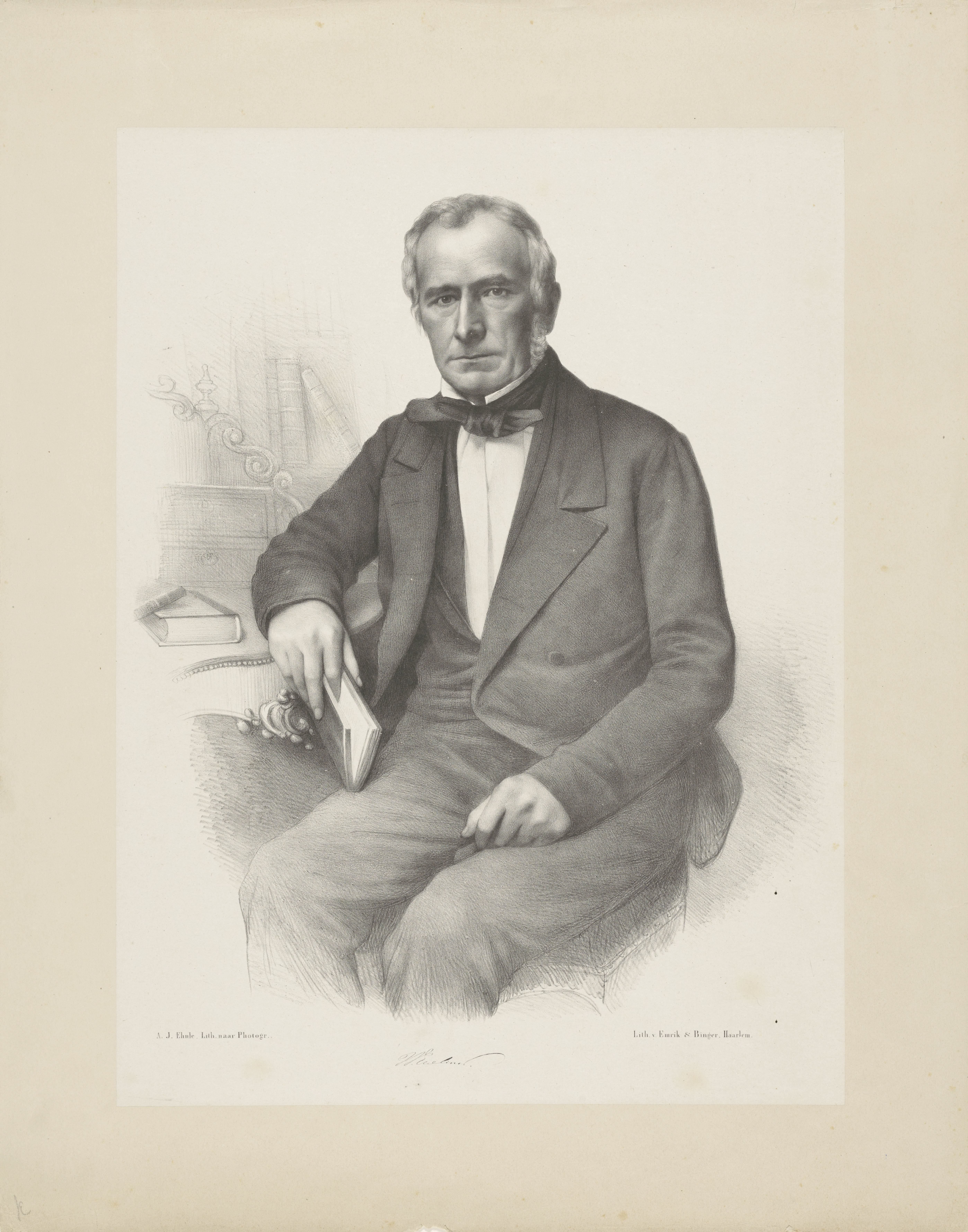 Portret van een onbekende man