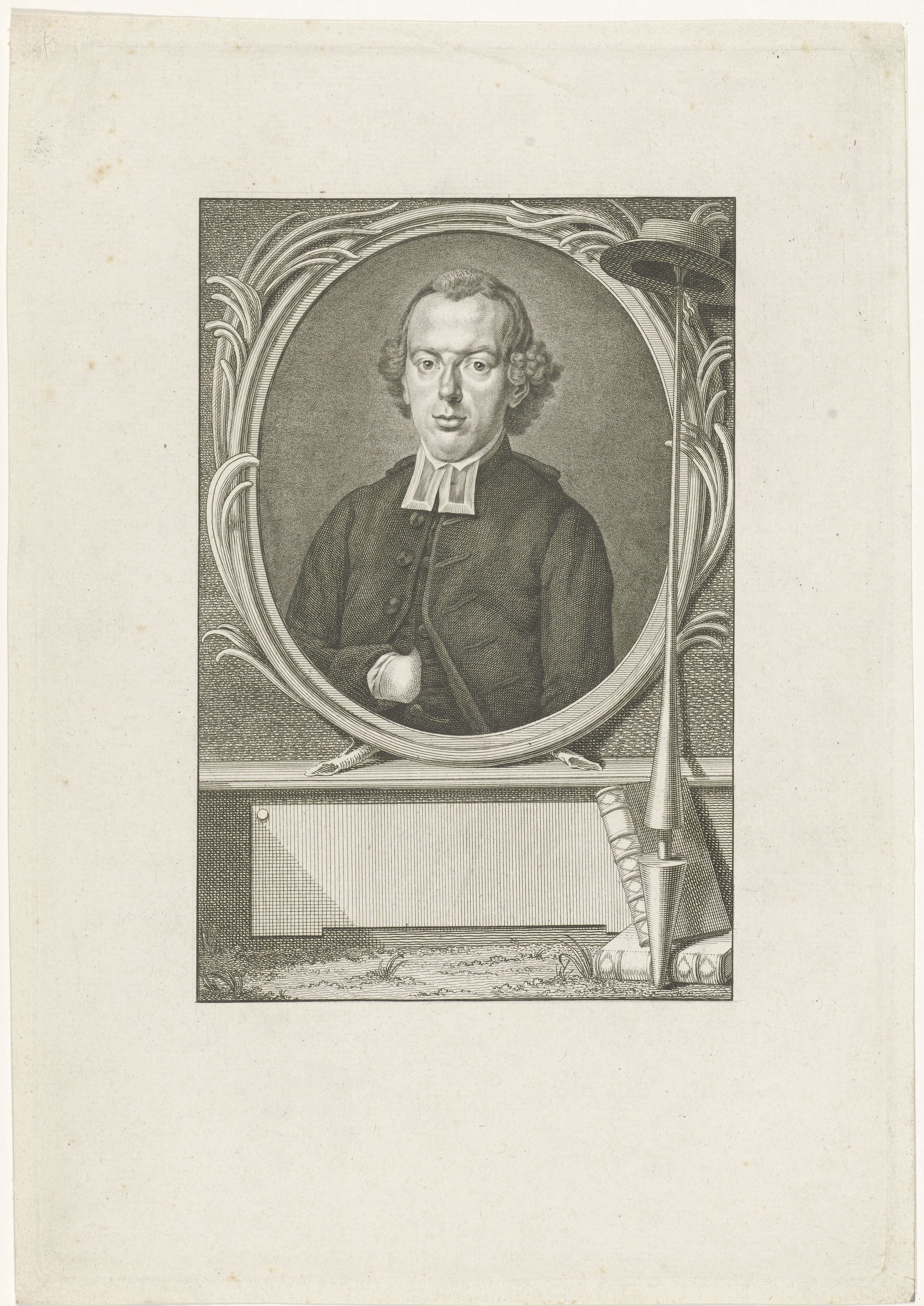 Portret van Hendrik Bergh