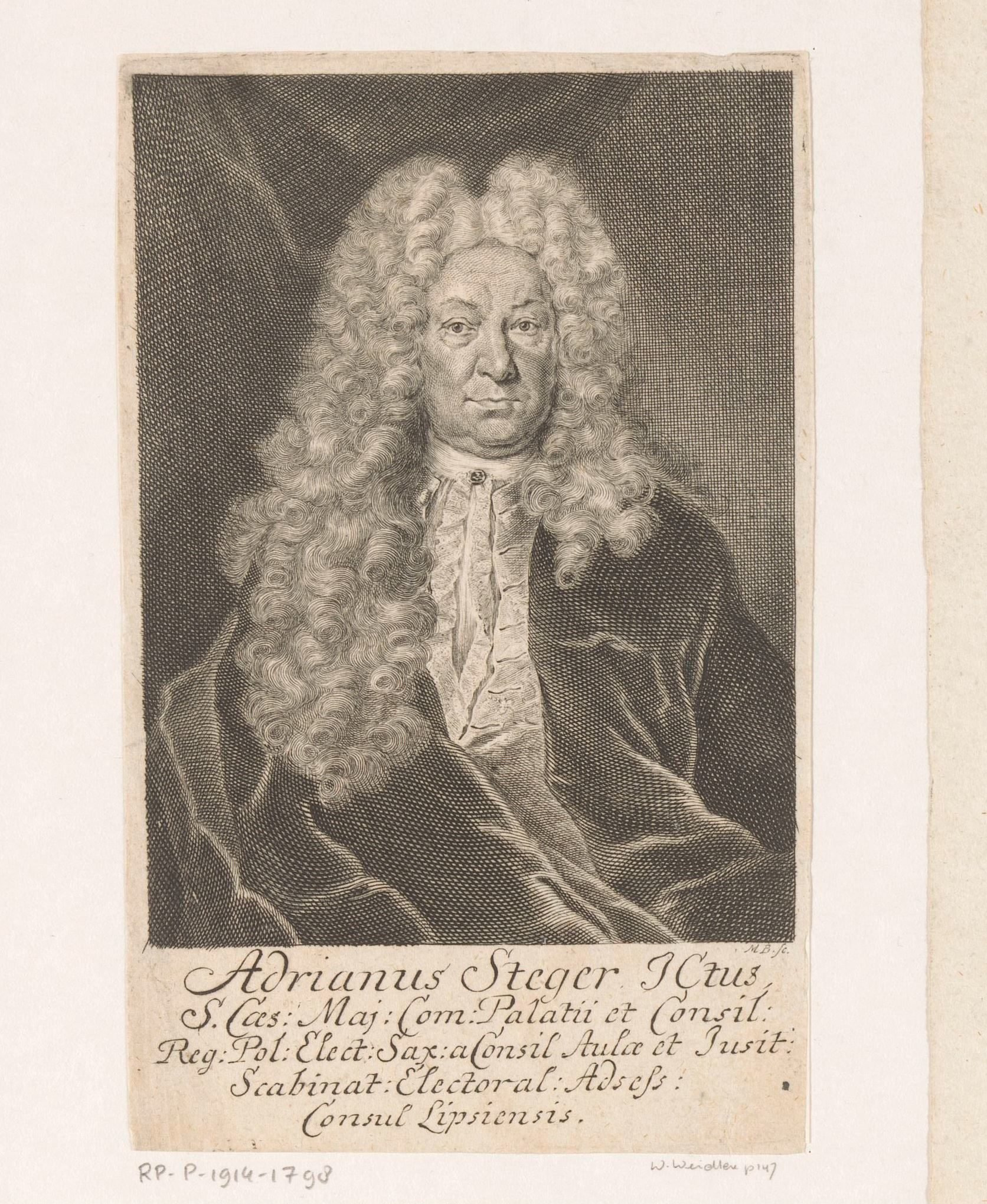 Portret van Adrian Steger
