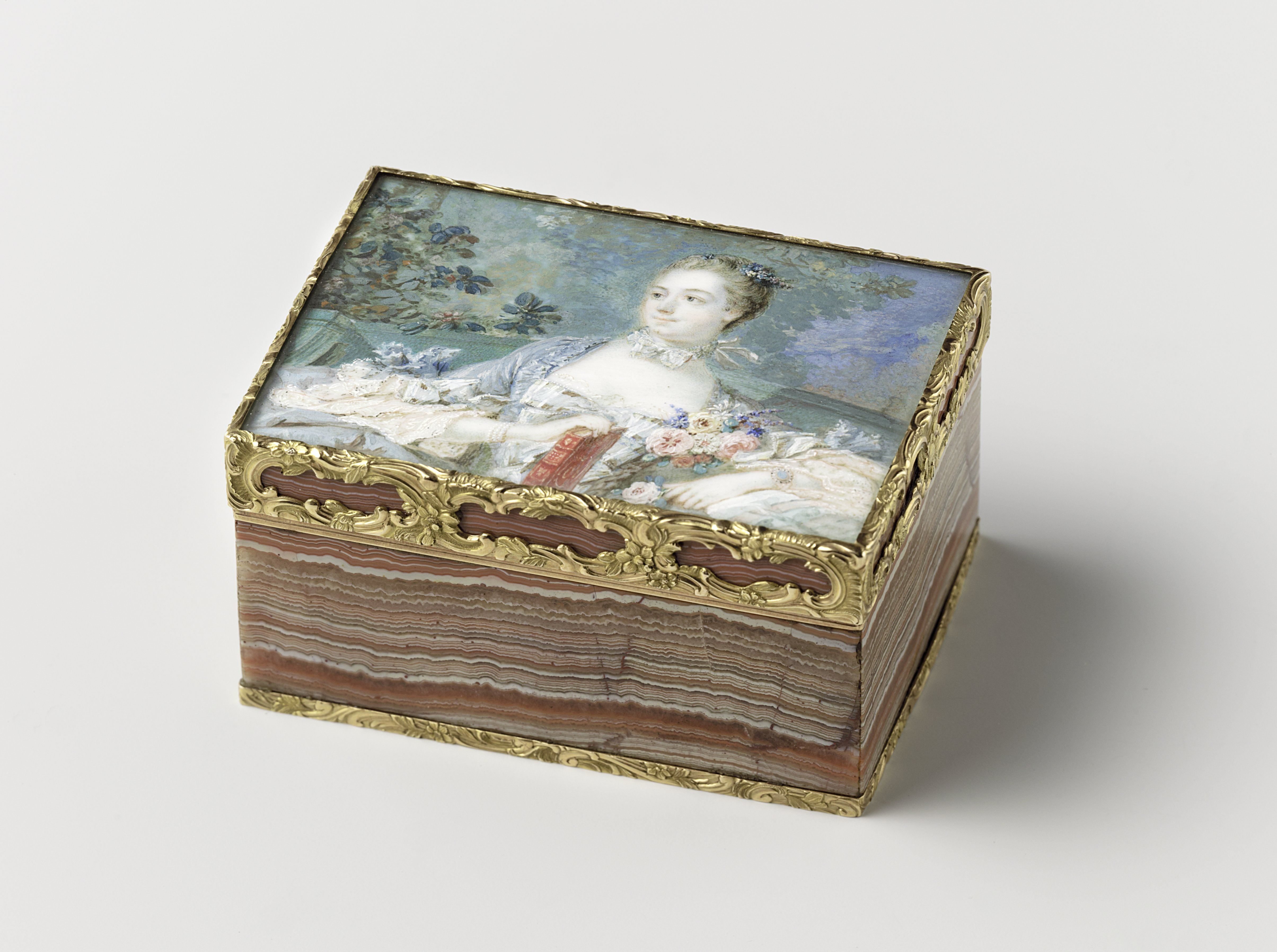 Snuffbox with a Portrait of Madame de Pompadour